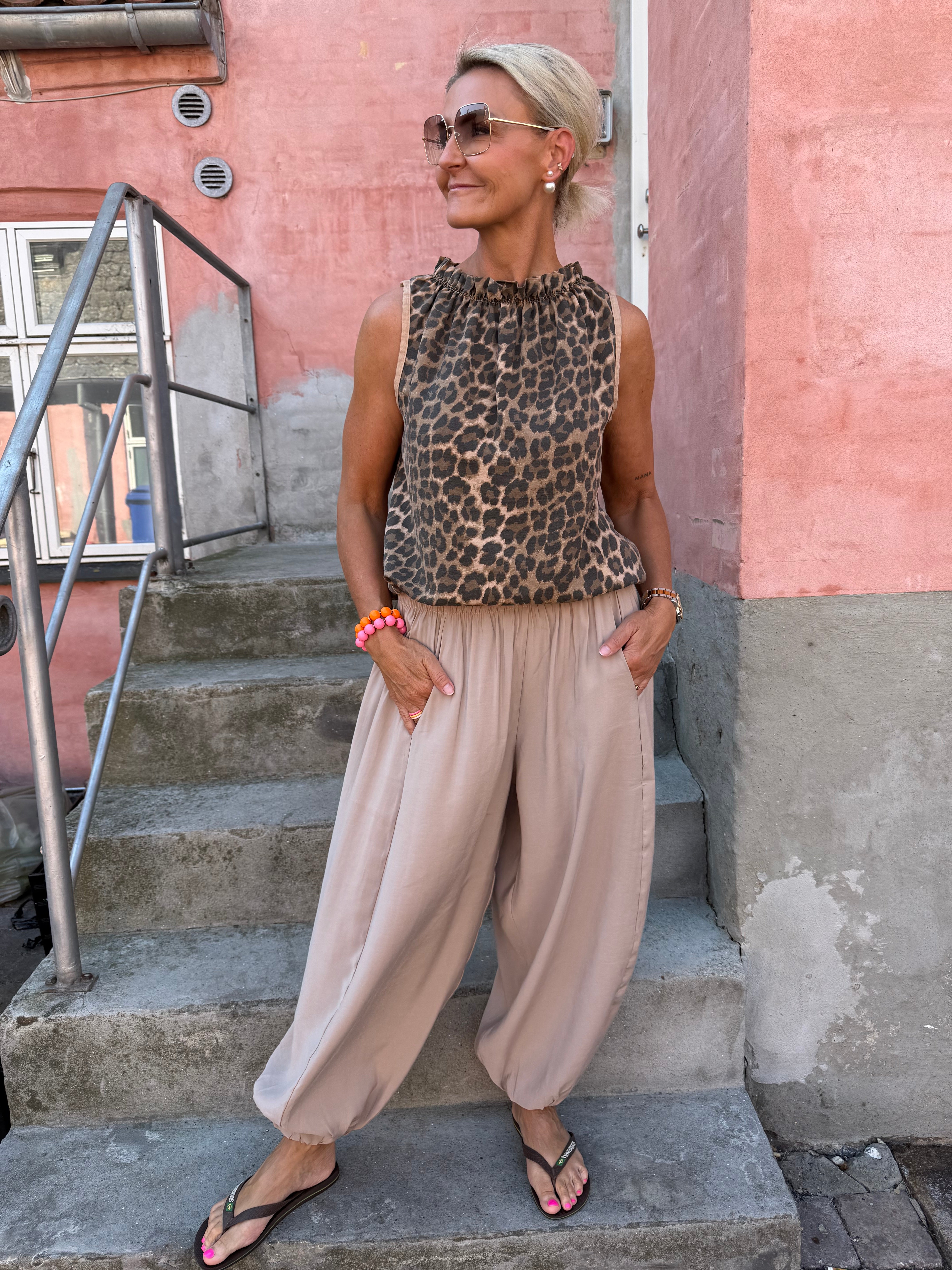 Ballon Pants - Fango