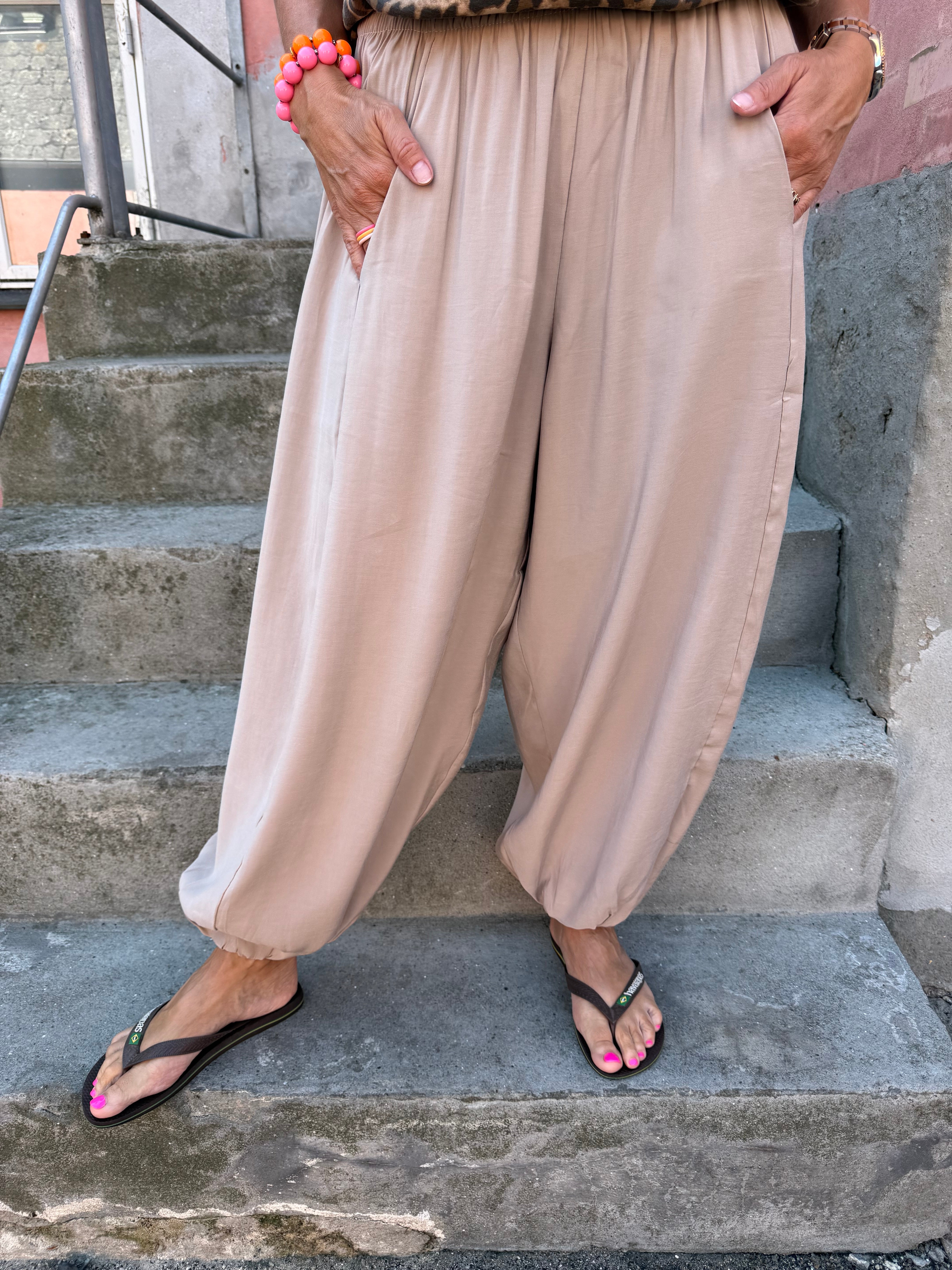 Ballon Pants - Fango