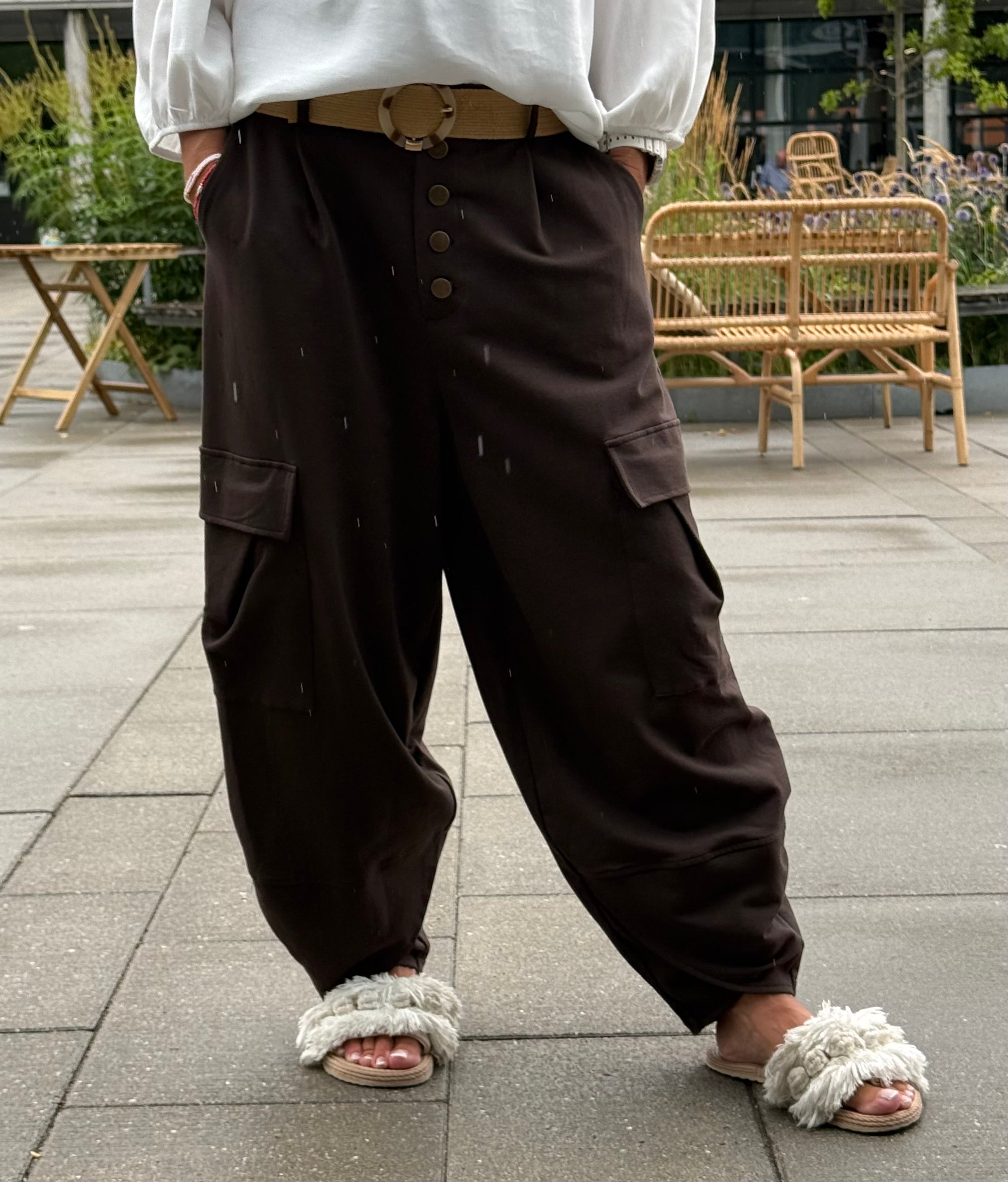 PREORDER-Amalfi Pants - Moro