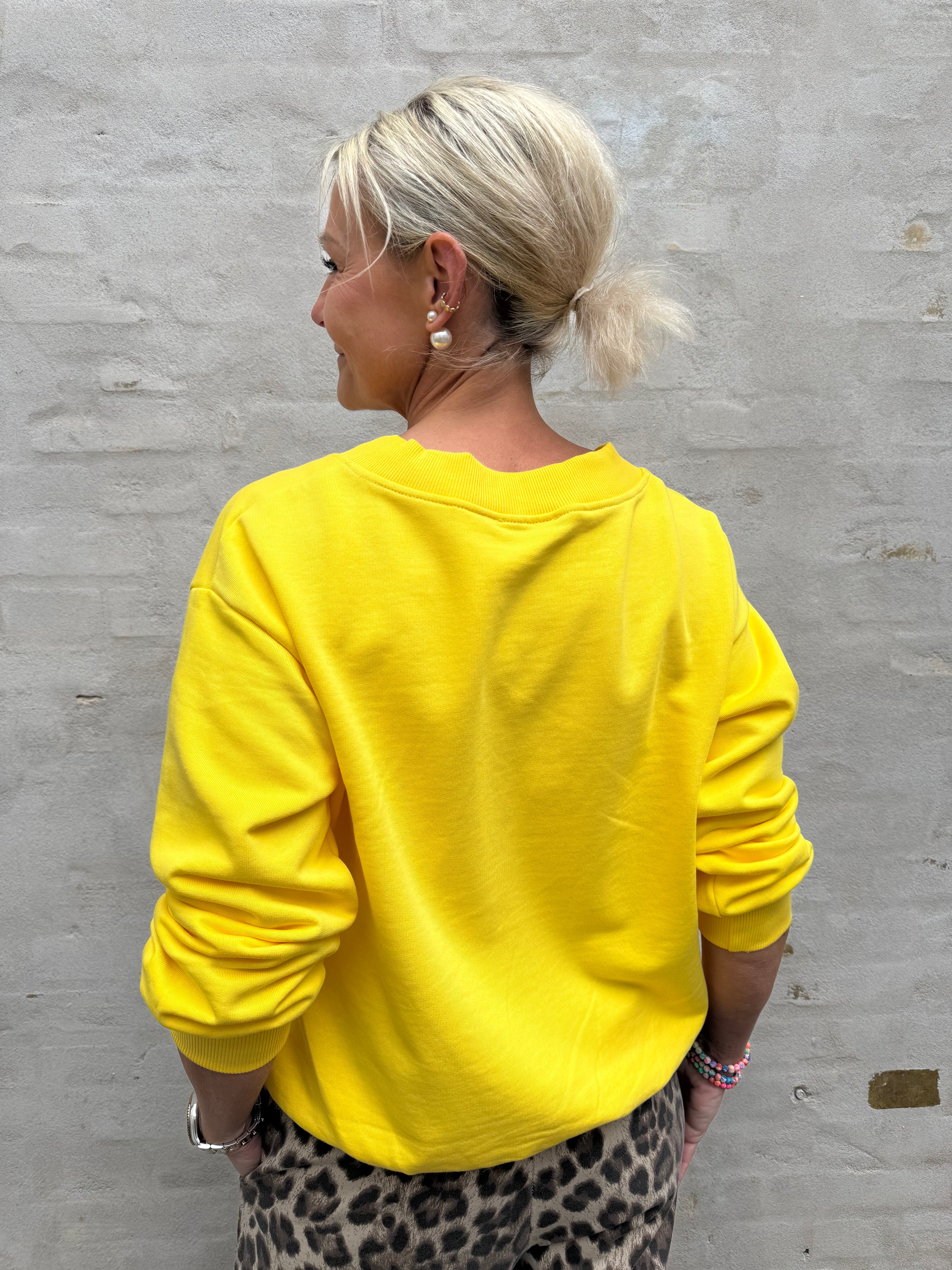 Basket Sweatshirt - Giallo