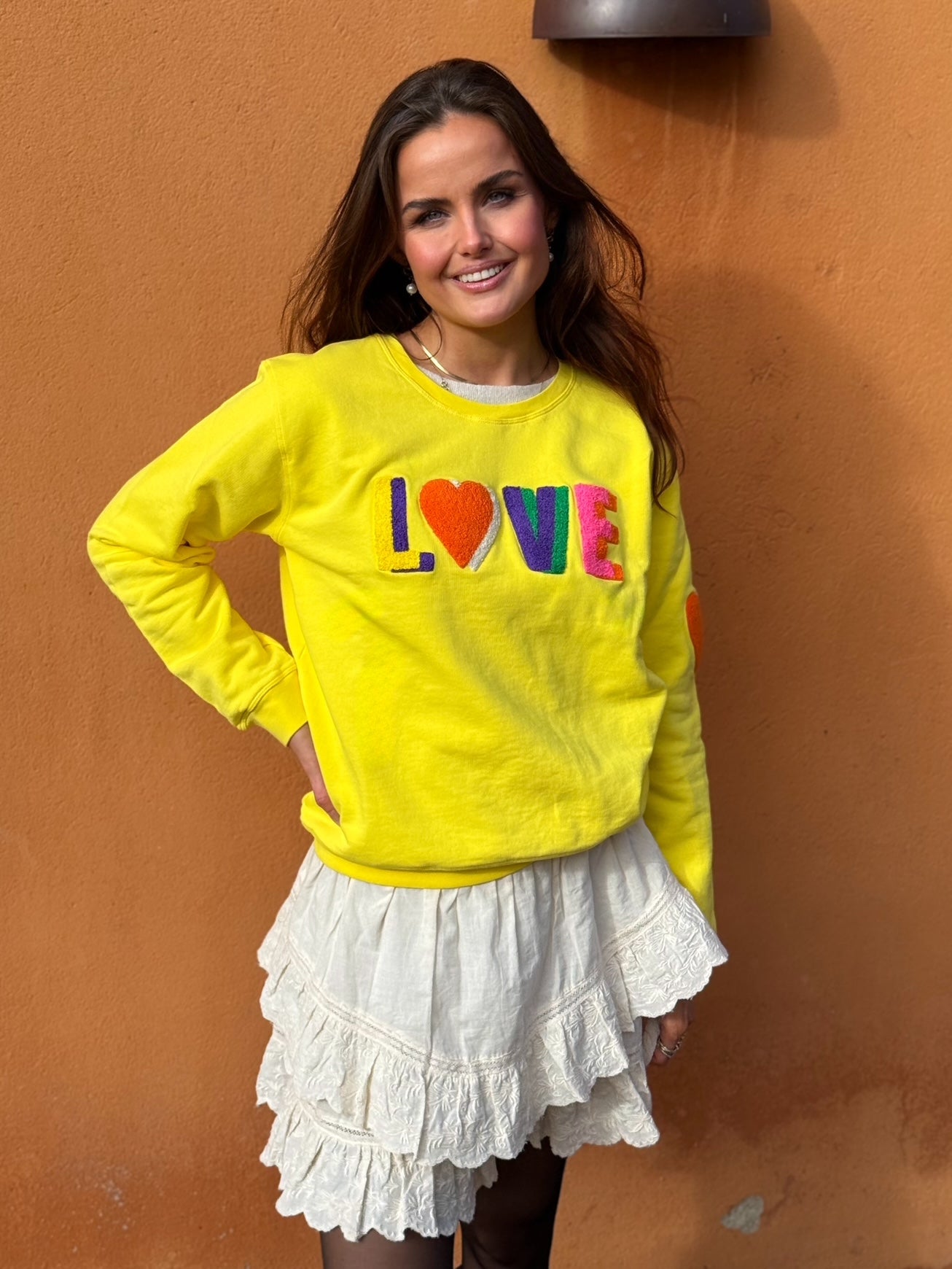 Sweat LOVE - Yellow/Multi