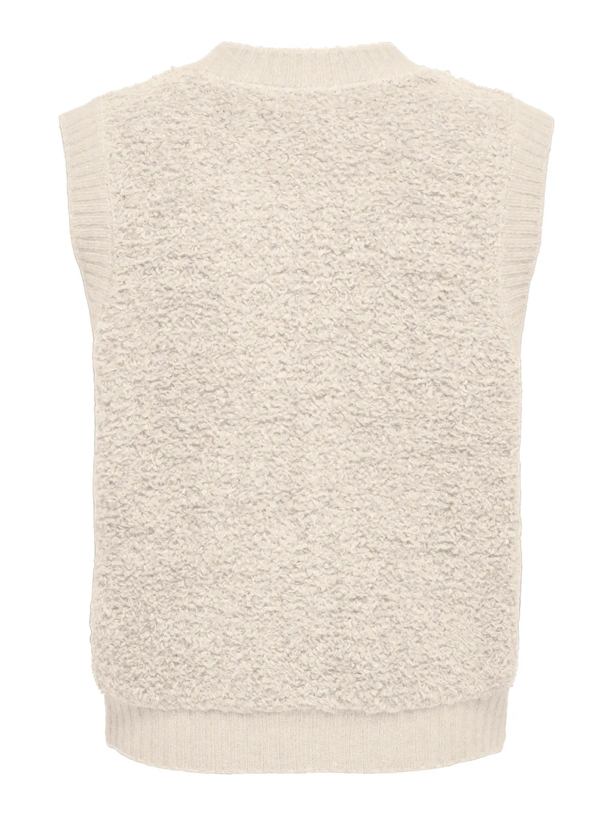 EIRA LIFE S/L ON BUTTON VEST - Birch