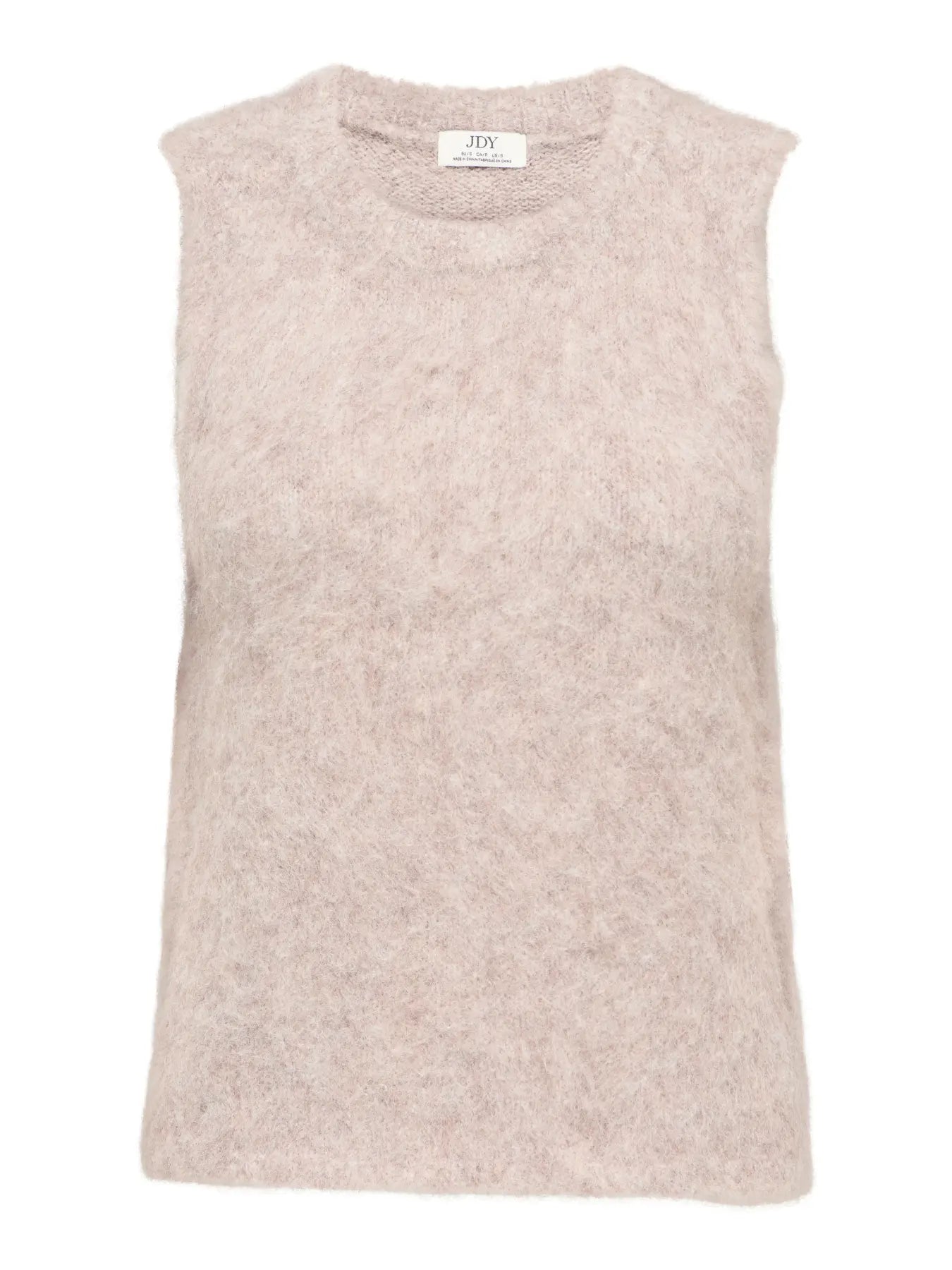 EMMY S/L VEST KNIT - Simply Taupe