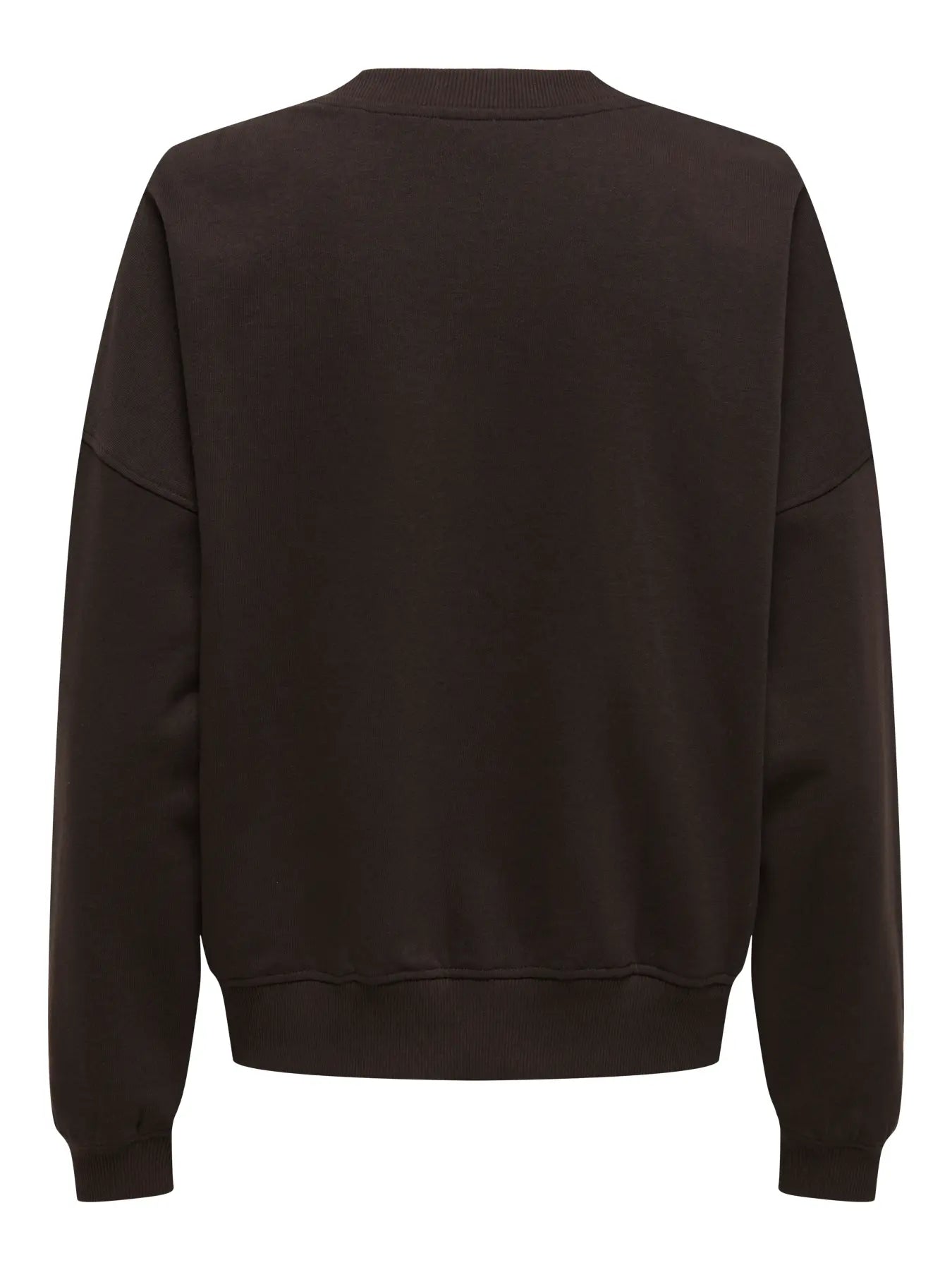 MESA L/S O-NK EMB SWEAT - Ganache PARIS