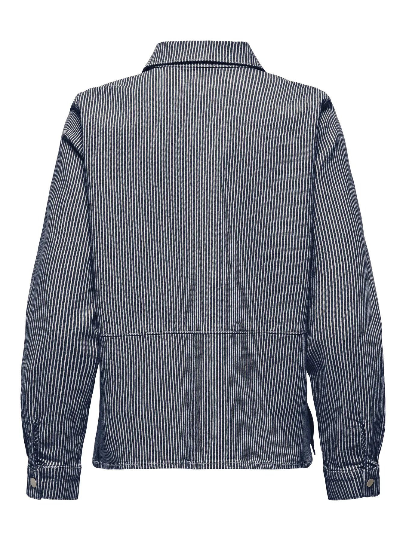 Nikita LS Shacket - Black Iris CLOUD DANCER