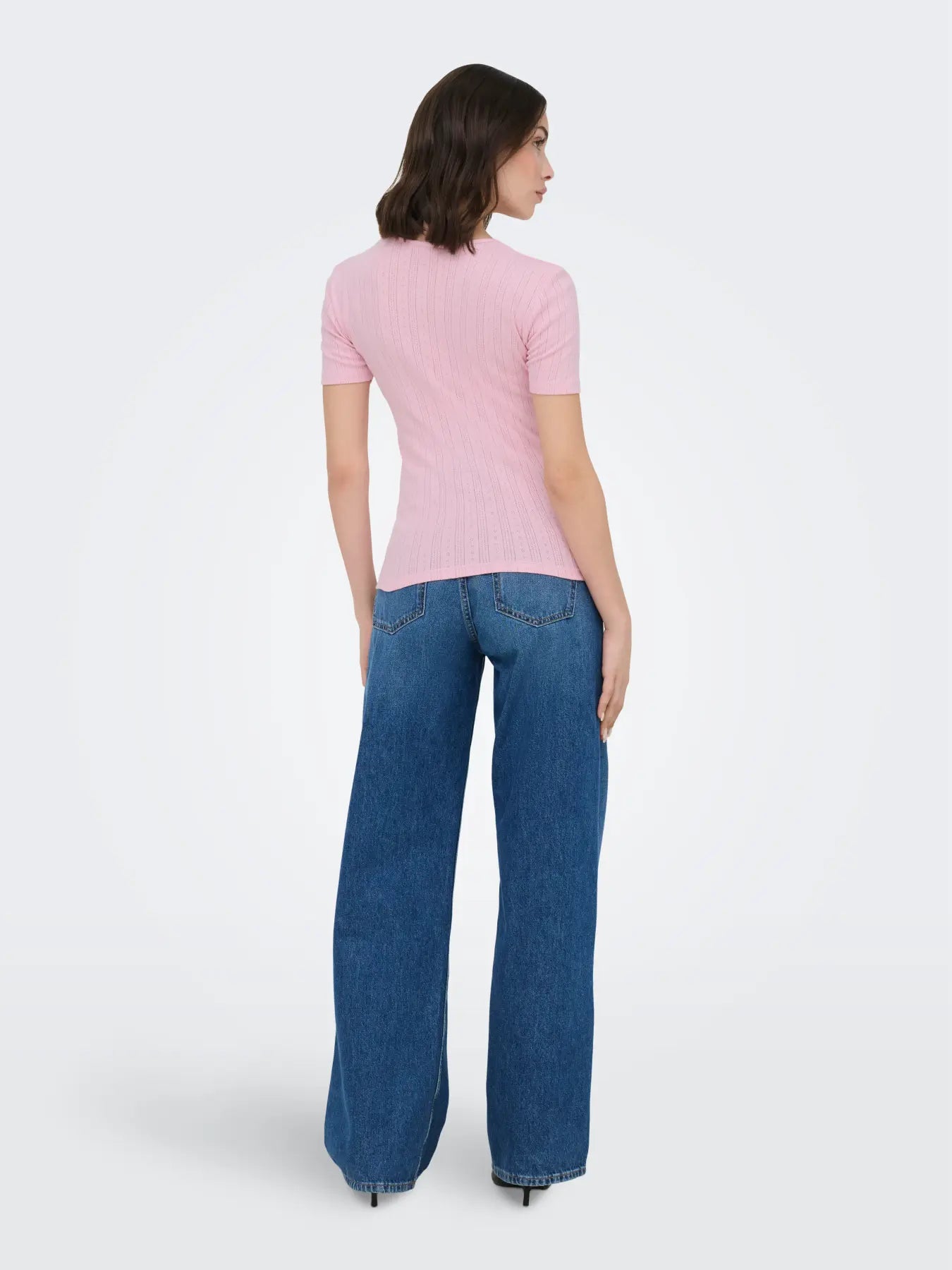 SALSA MIA LIFE SS O NECK TOP - Fairy Tale