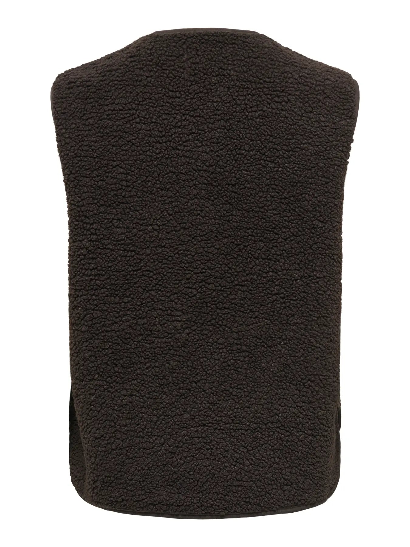 SIMINA TEDDY WAISTCOAT - Chocolate Torte
