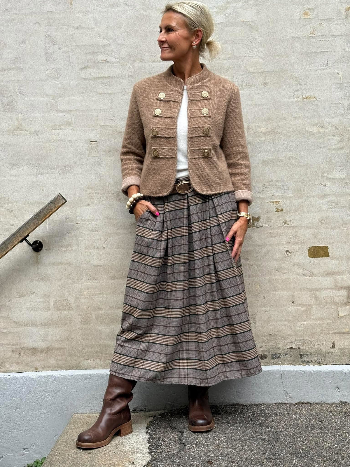 PREORDER-Amsonia Skirt - Camel
