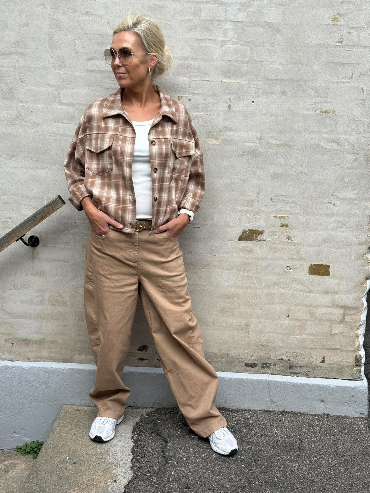 PREORDER-Marbella Shirt - Beige