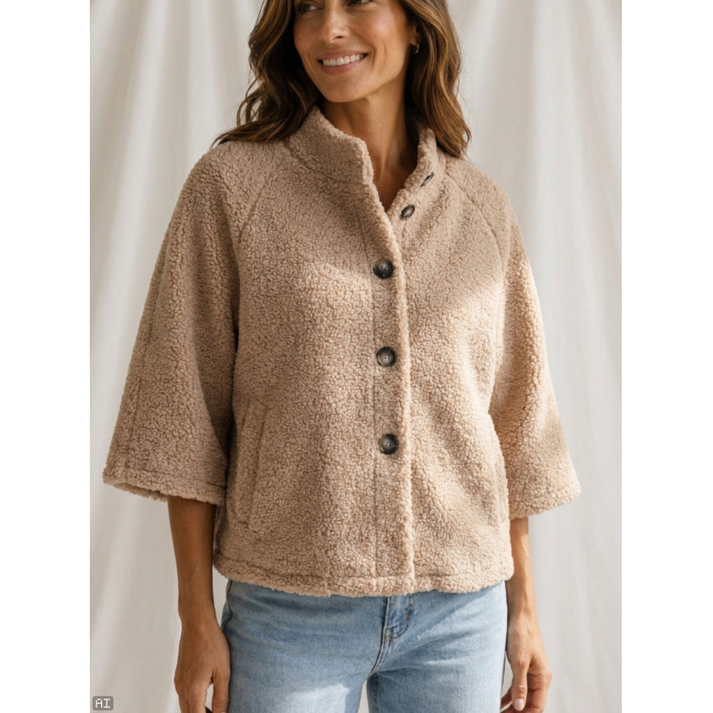 Valencia Jacket - Crema