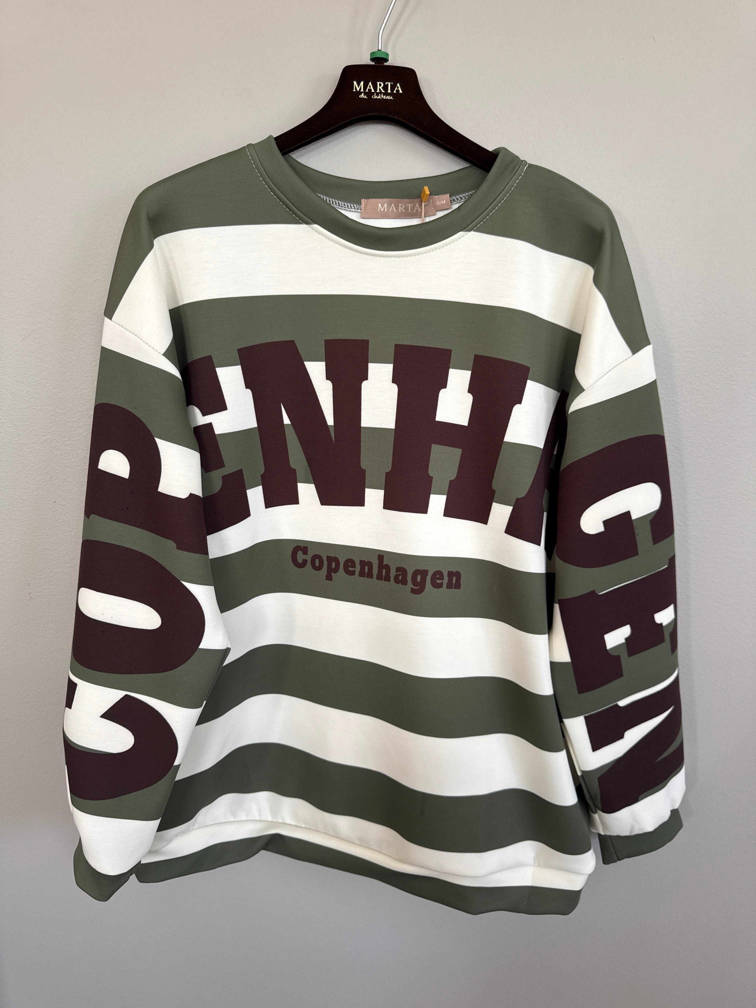 Nerina Sweatshirt - Military/Moro