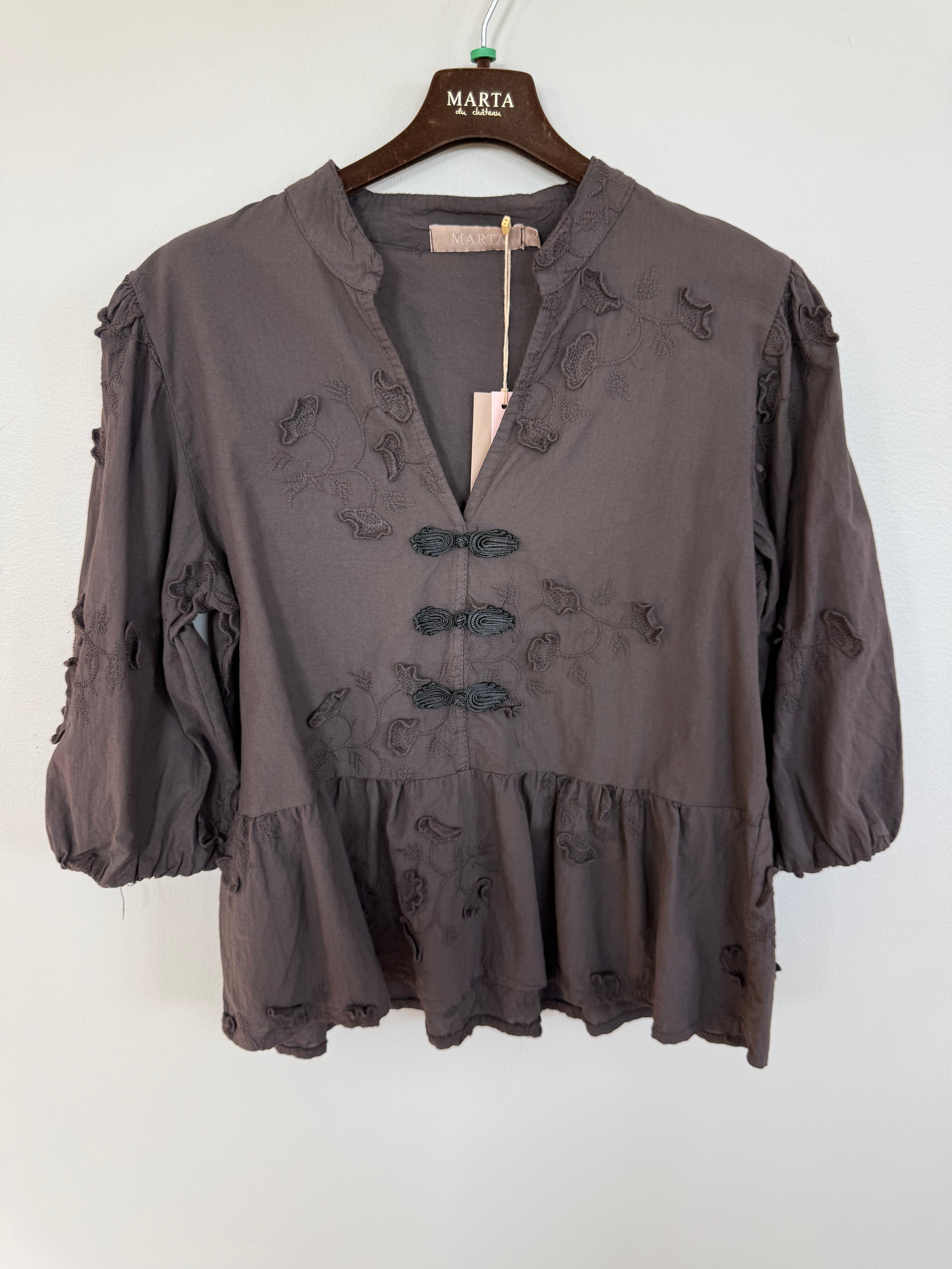 Safiya Blouse - Castagno