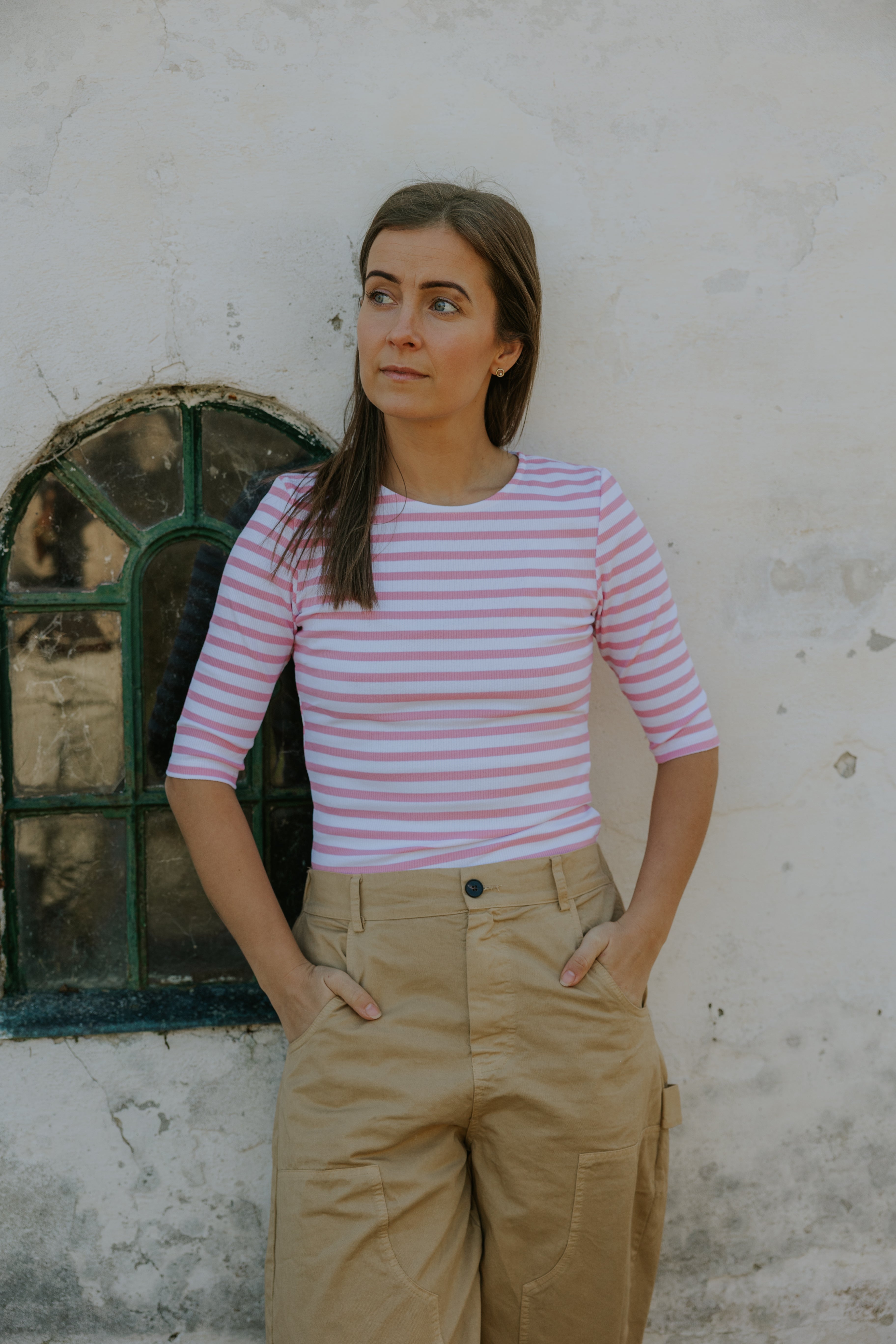 Everyday Stripes Blus - Svart