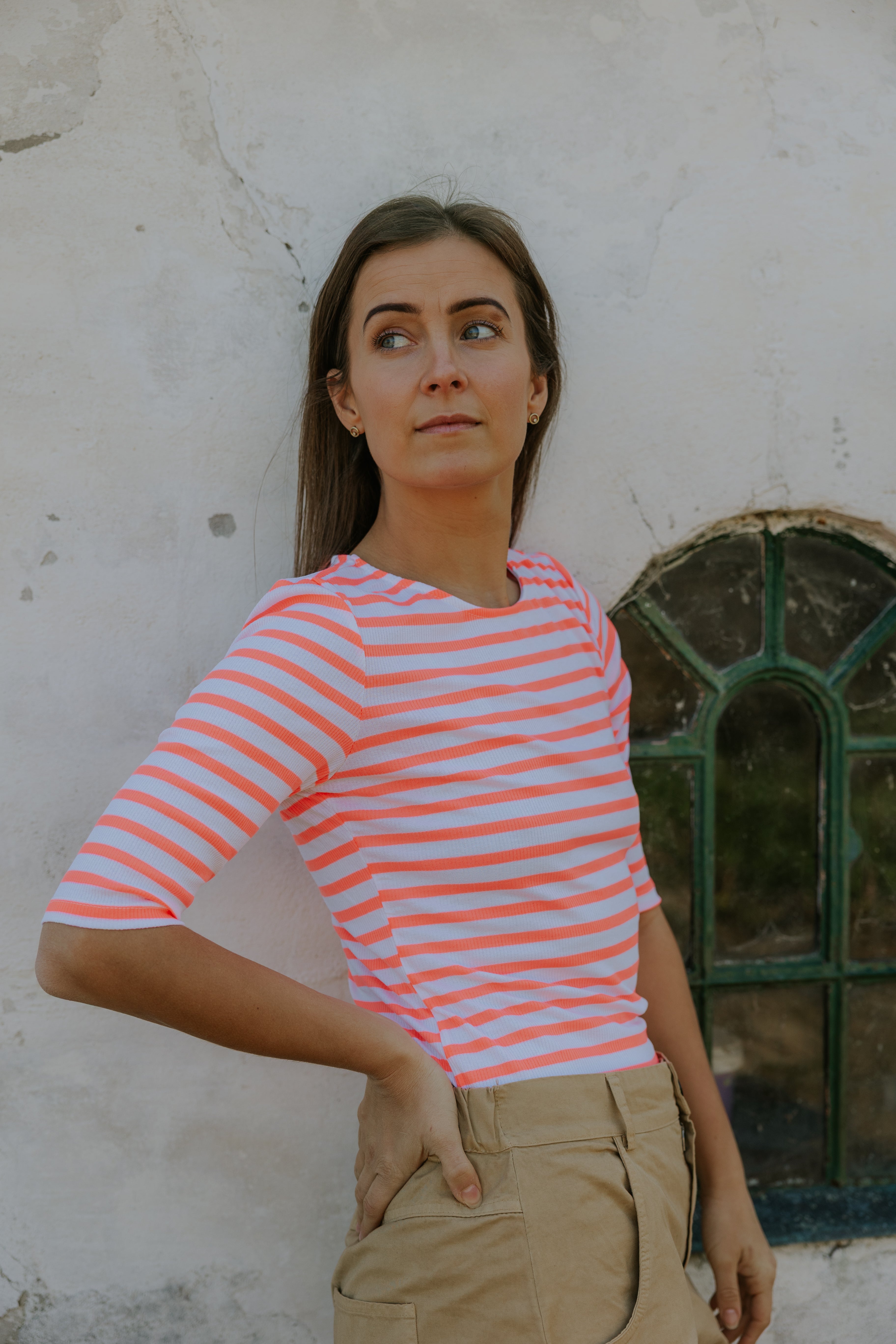 Everyday Stripes Blus - Svart