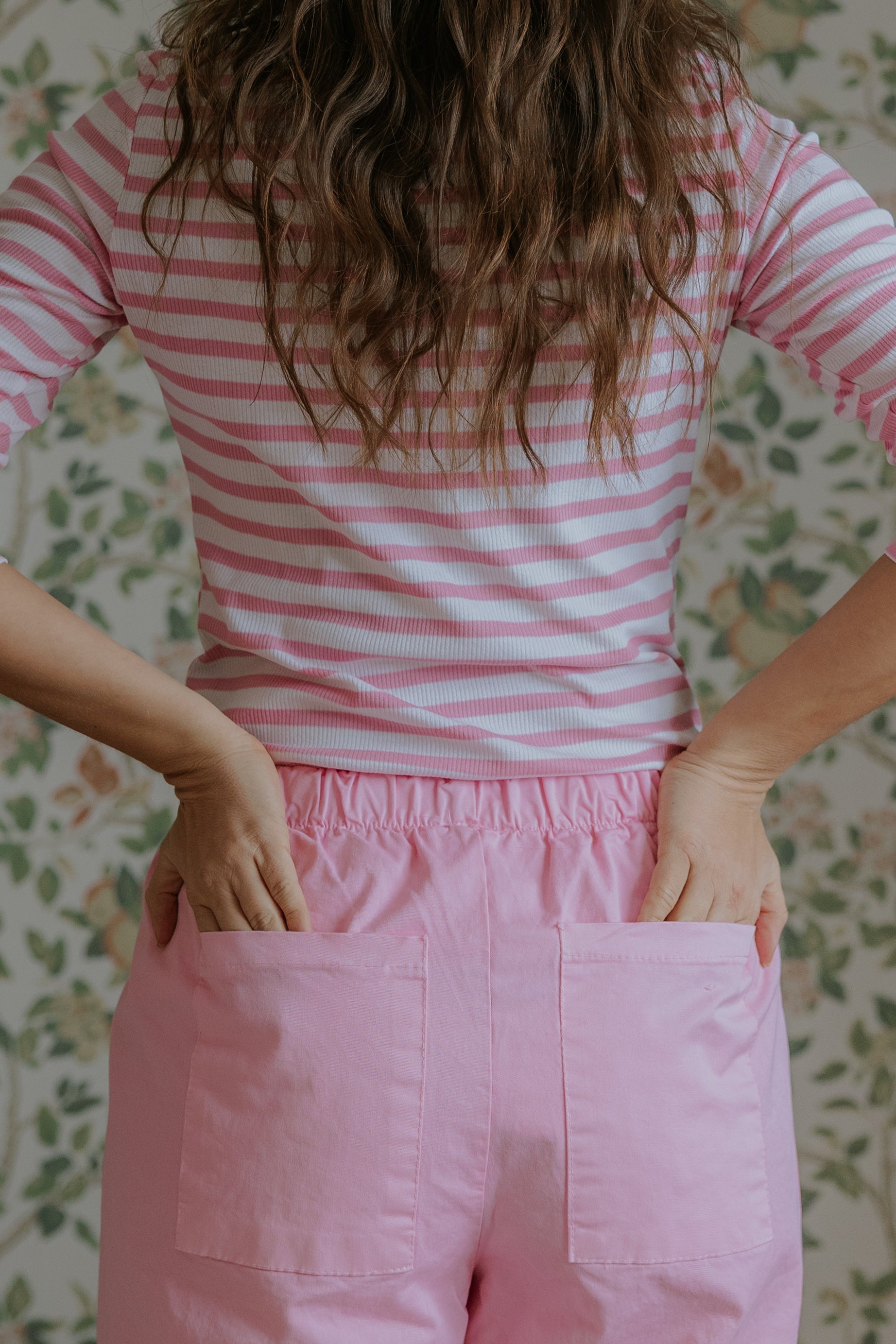 Everyday Stripes Blus - Bubblegum