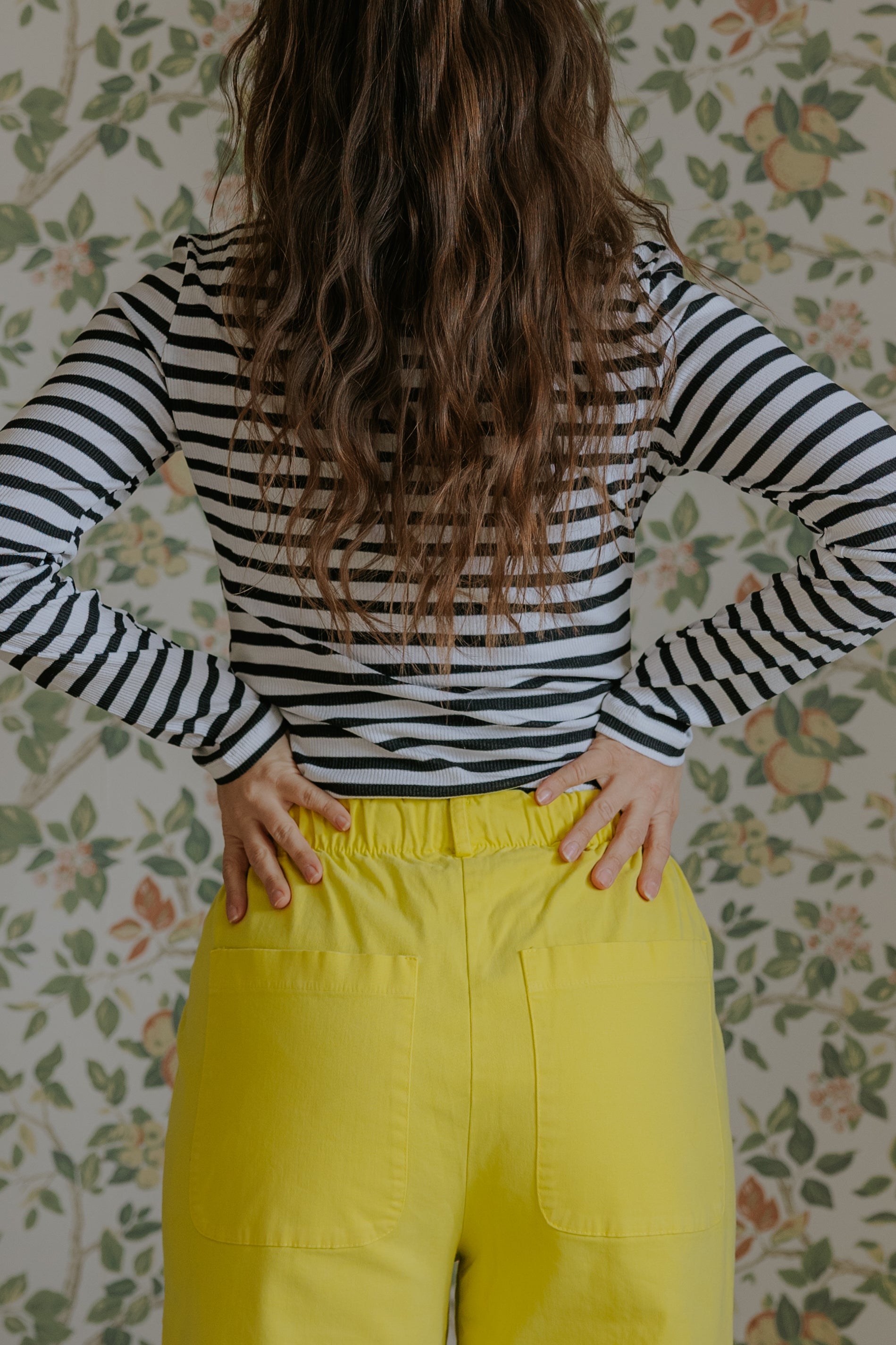 Everyday Stripes Blus - Svart