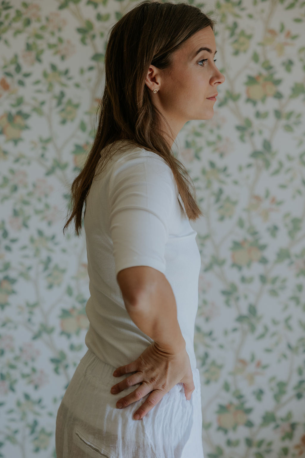 Everyday Basic Blus - Vit