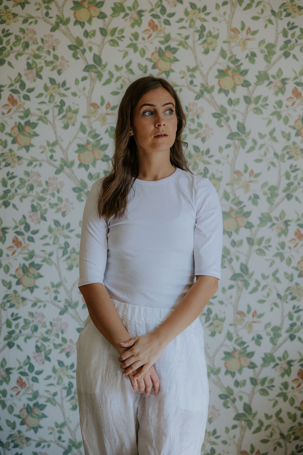 Everyday Basic Blus - Vit