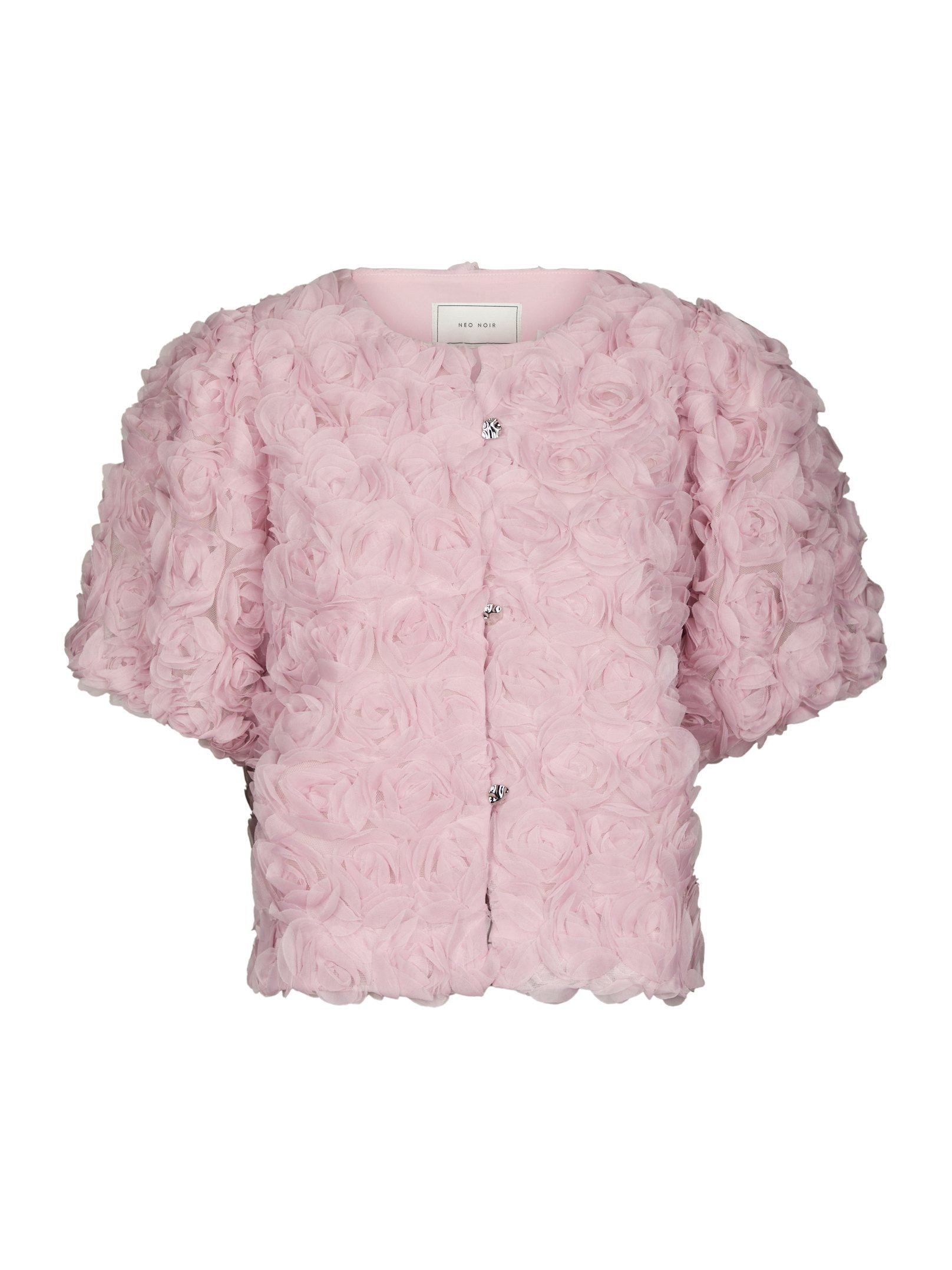 Aisa Flower Blouse - Rose