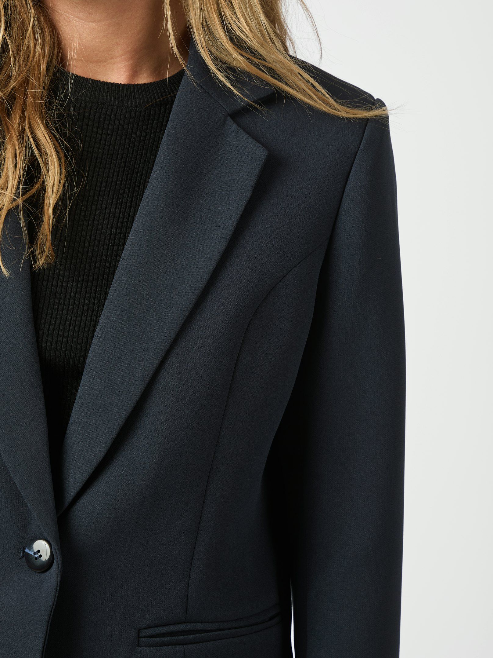 Francine Suit Blazer - Dark Navy