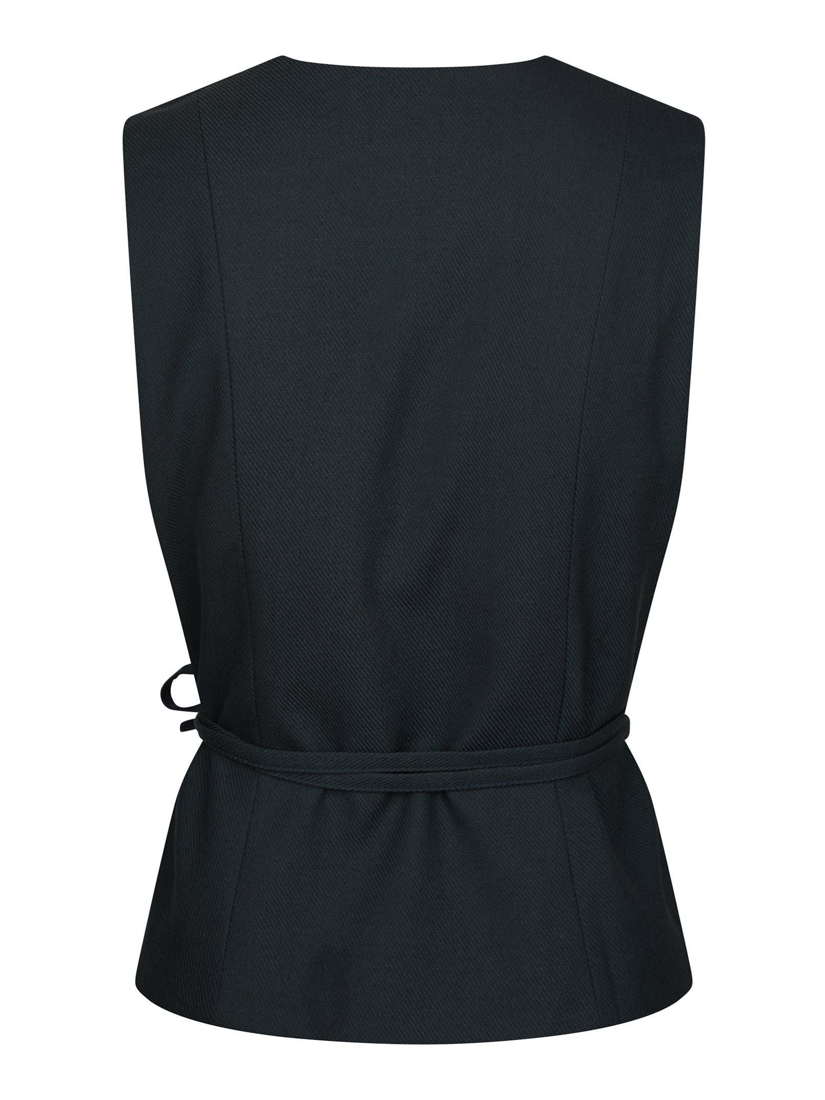 Samara Melange väst - Marinblå