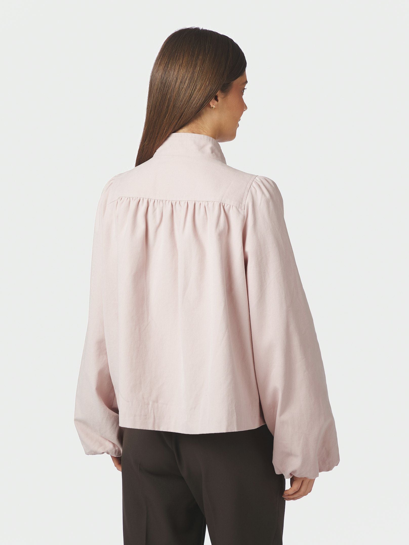 Tirsa Canvas Jacket - Light Pink