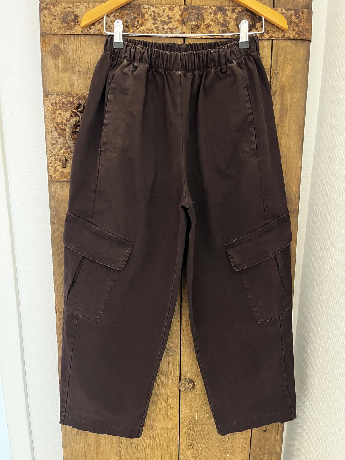 Gigi Cargo Pants - Dark Brown