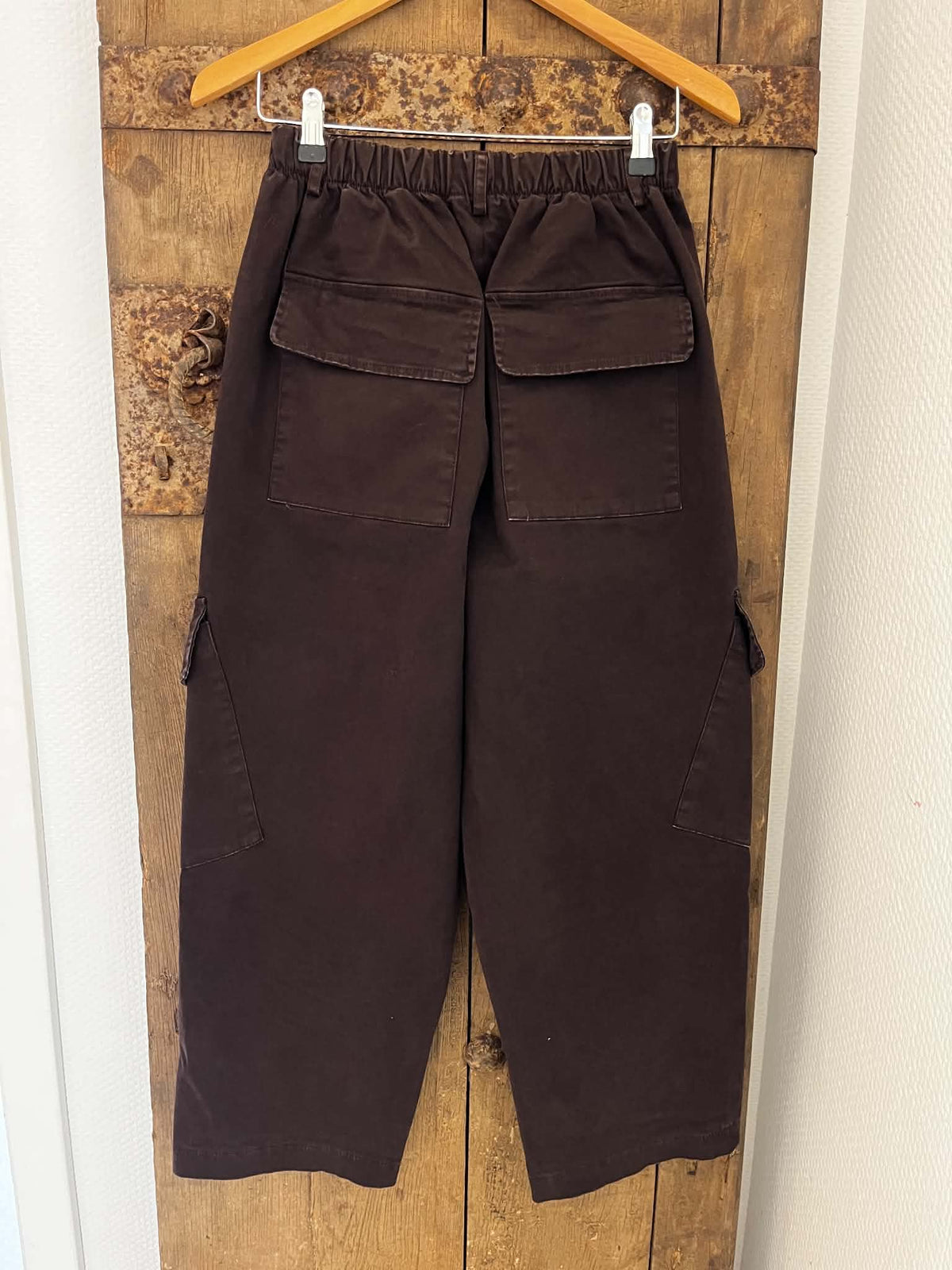 Gigi Cargo Pants - Dark Brown