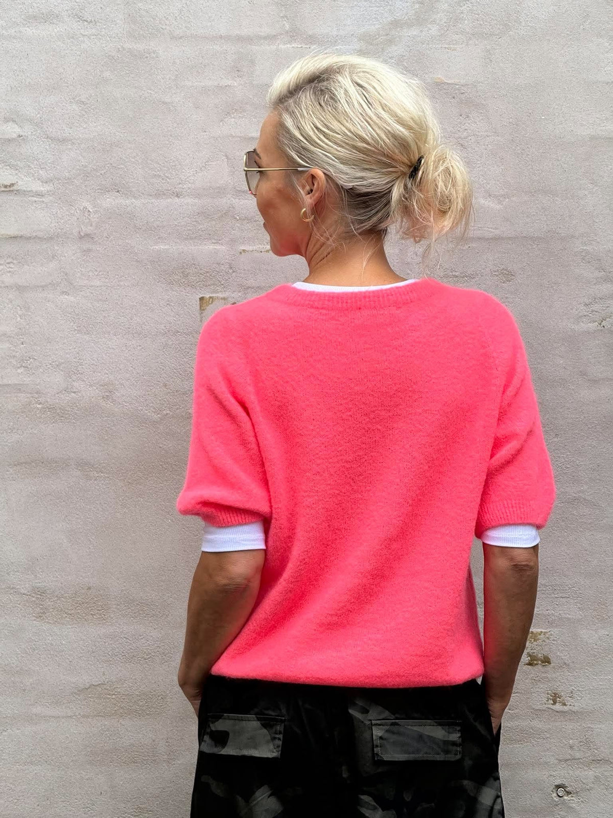 Lavinia Knit - Coral Flou