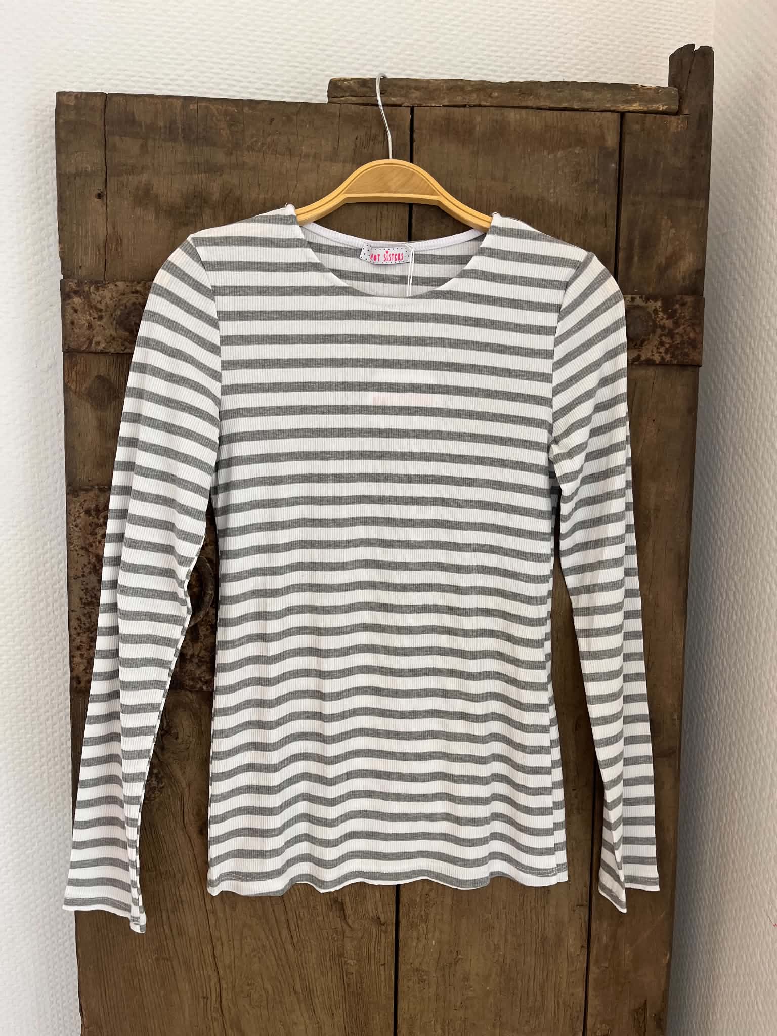 Everyday Stripes Blus - Svart