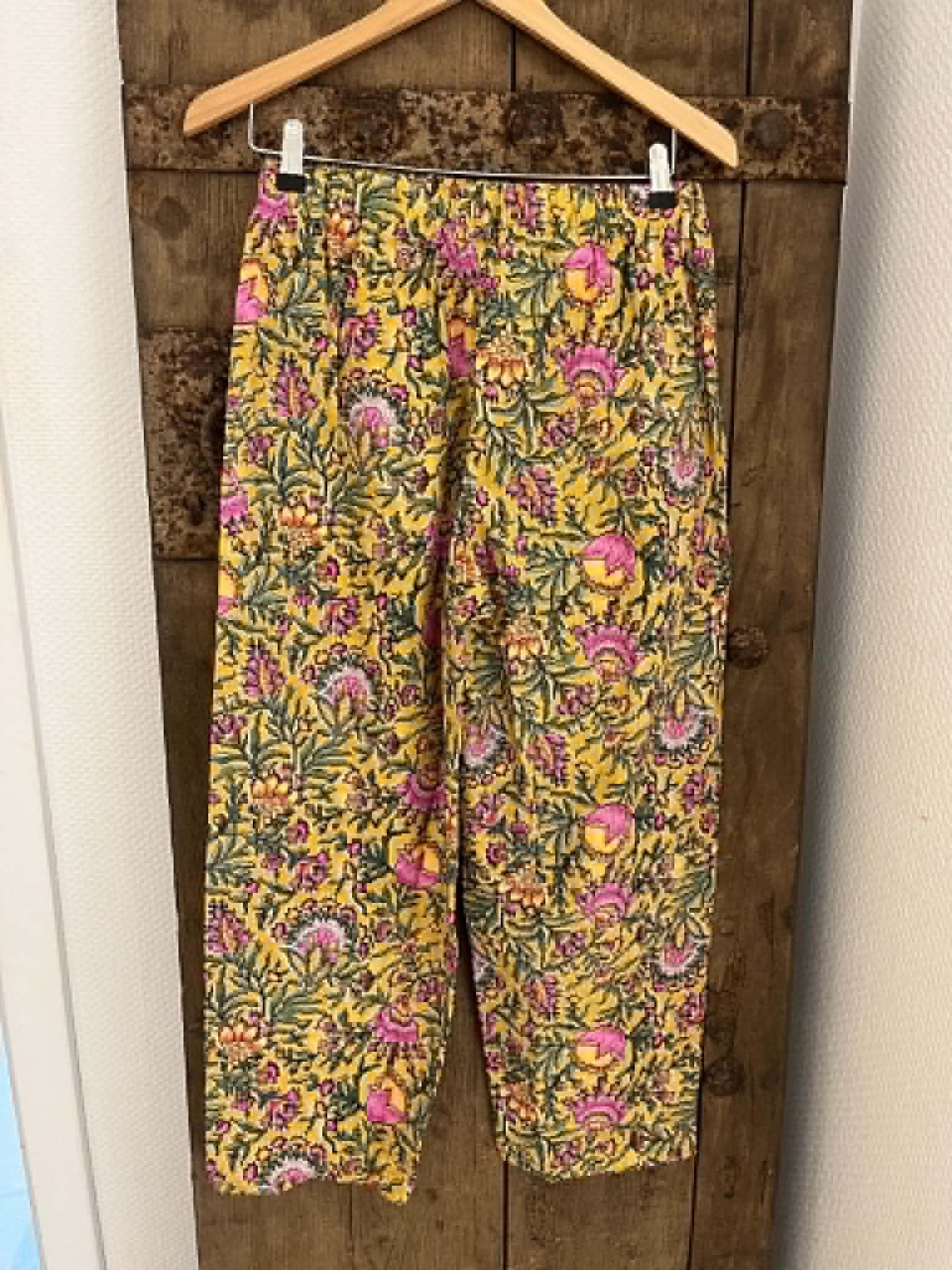 Printed Pants - Giallo
