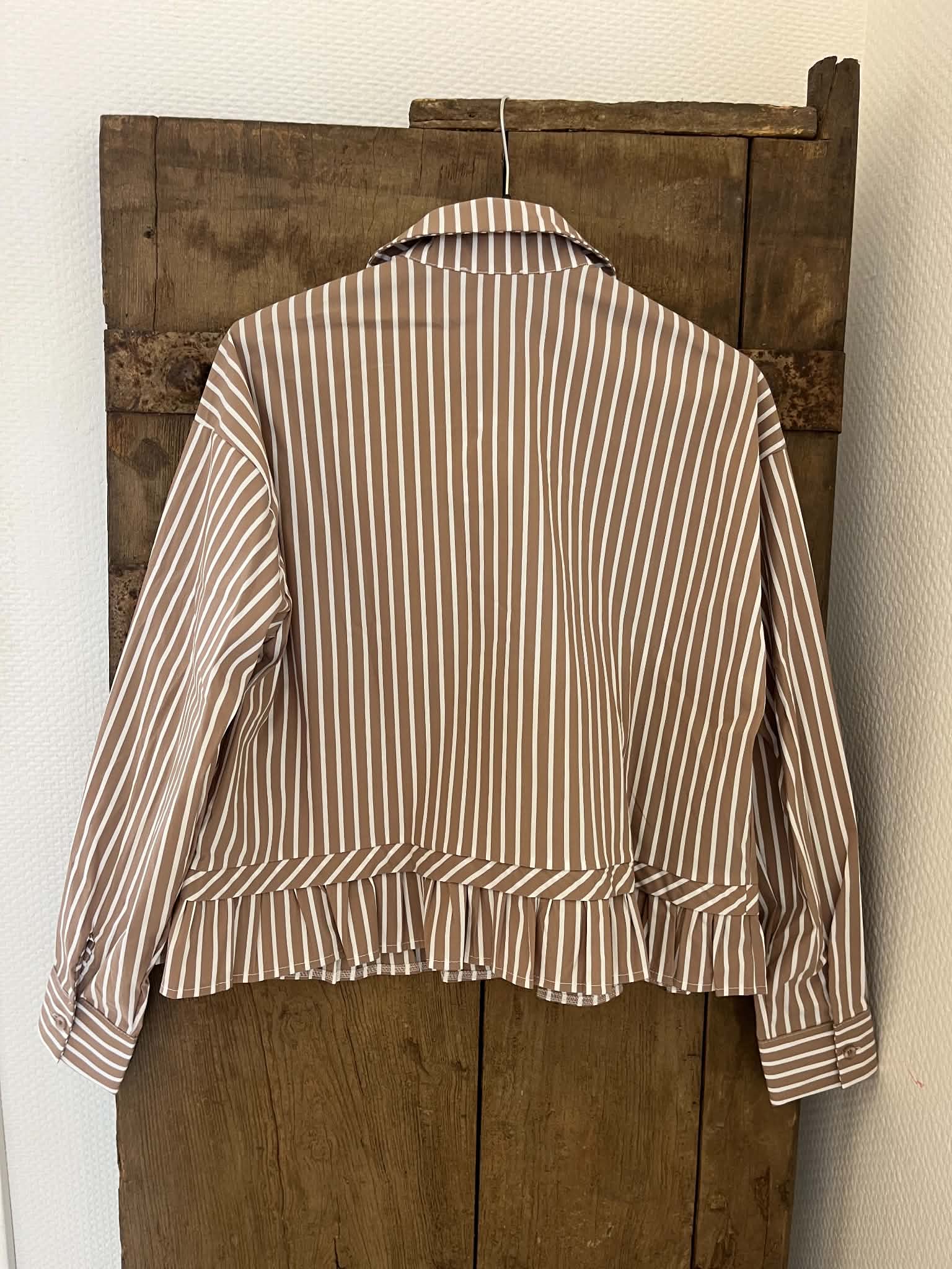 Stessi Shirt - Off White/Light Brown