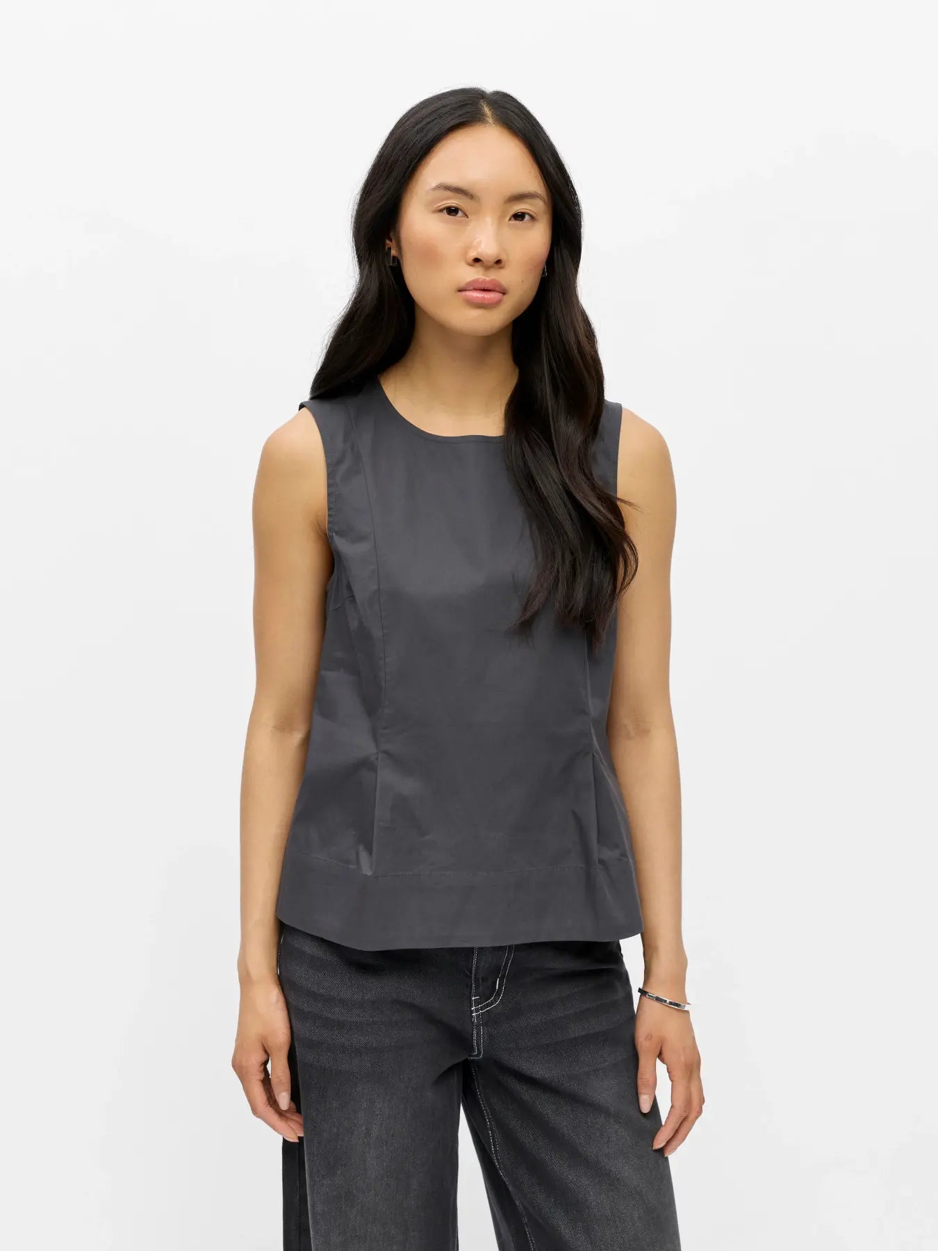 KAELA SL LO TOP - Gunmetal