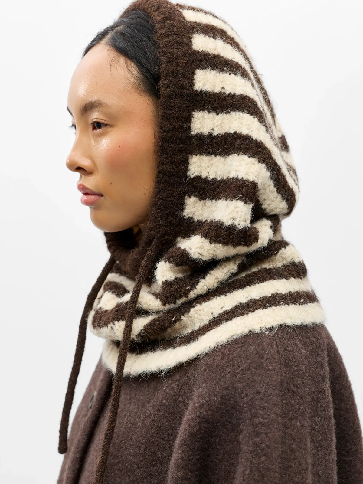 MILU KNIT BALACLAVA - Java/Small sandshell