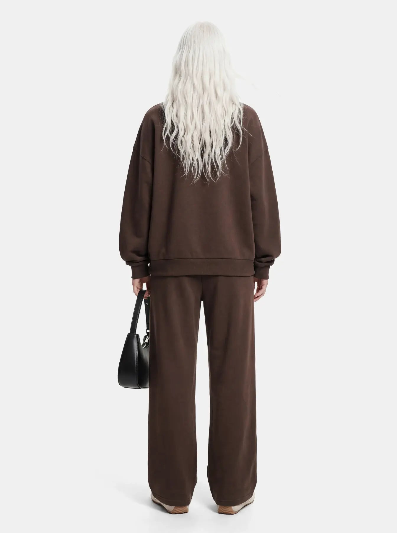 CHILLI LS LOOSE FIT SWEAT TOP - Hot Fudge