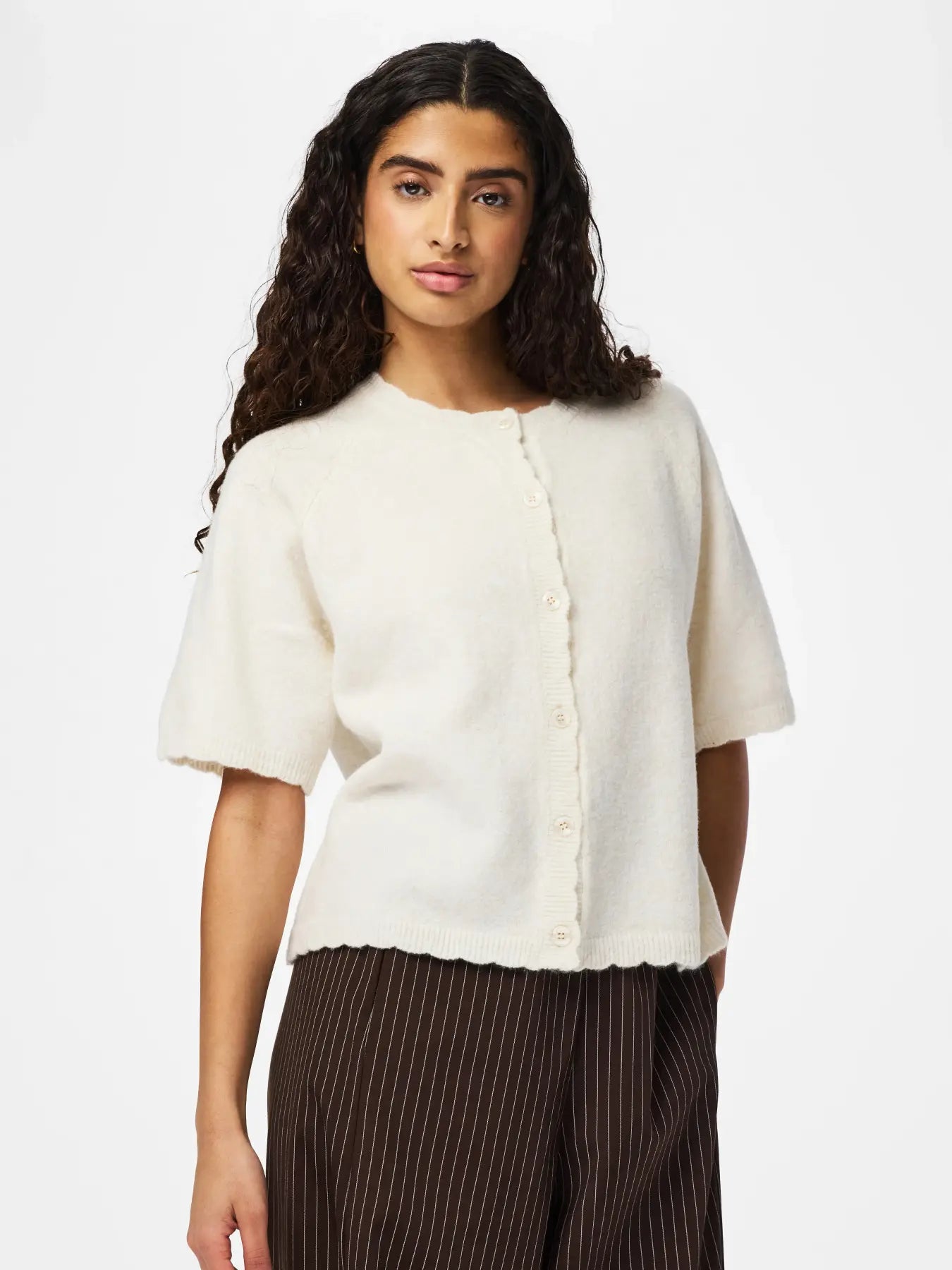 RATH SS O-HALS KNIT CARDIGAN - Björk