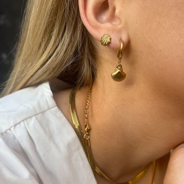 Shelli Örhängen - Guldpläterade