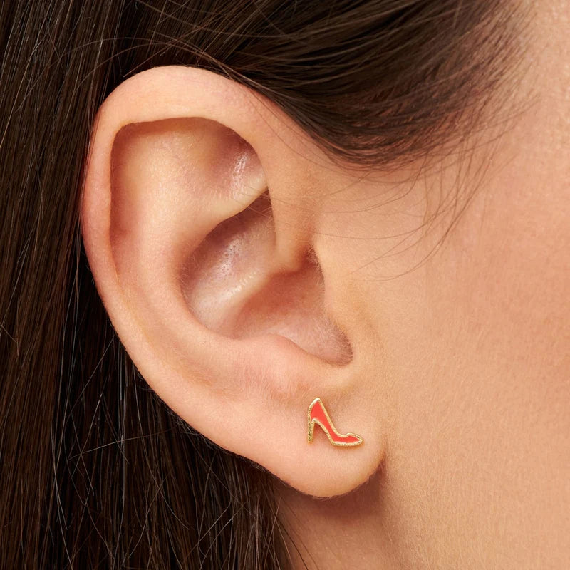 Stilettörhänge 1 st - Guldpläterad