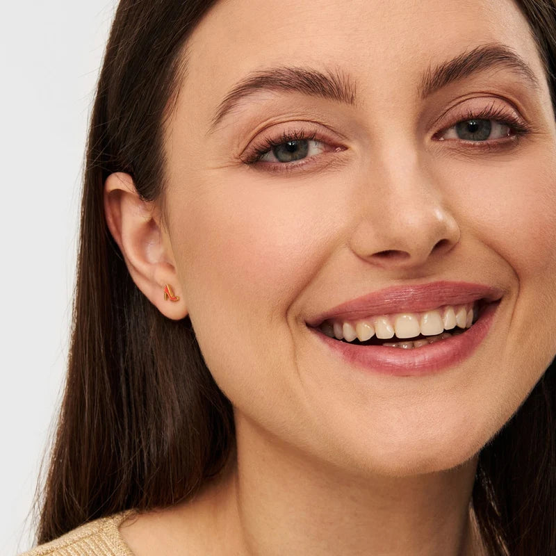 Stilettörhänge 1 st - Guldpläterad