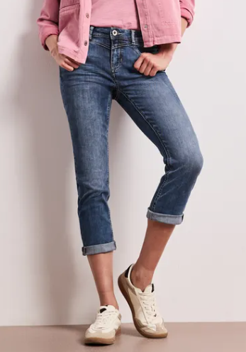 Jane Mid Waist - Dark Blue