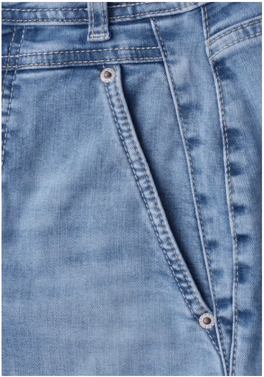 Karlie Barrel High Waist - Light Blue