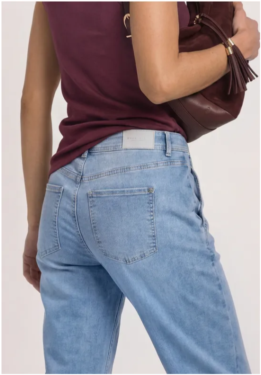 Karlie Barrel High Waist - Light Blue
