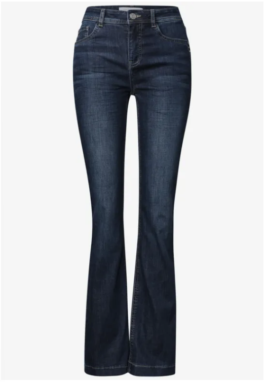 Blaire Bootcut High Waist - Dark Blue Washed