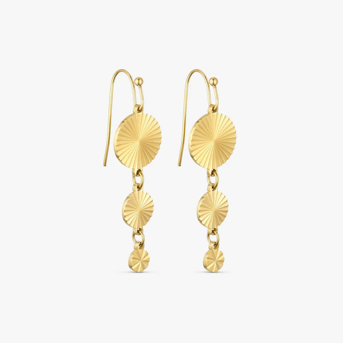 Sunny Örhänge - Guldpläterad
