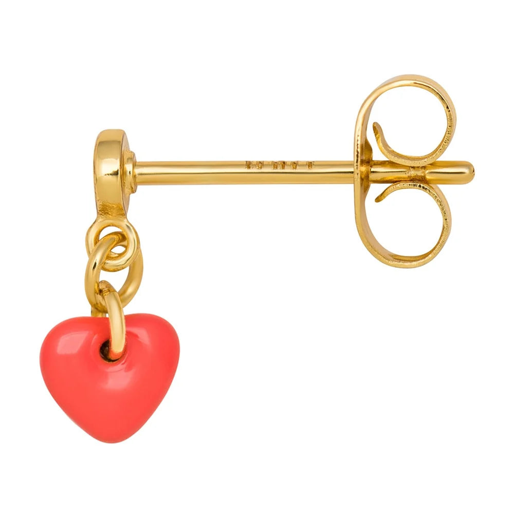 Love U Dangling örhänge 1 st - Guld