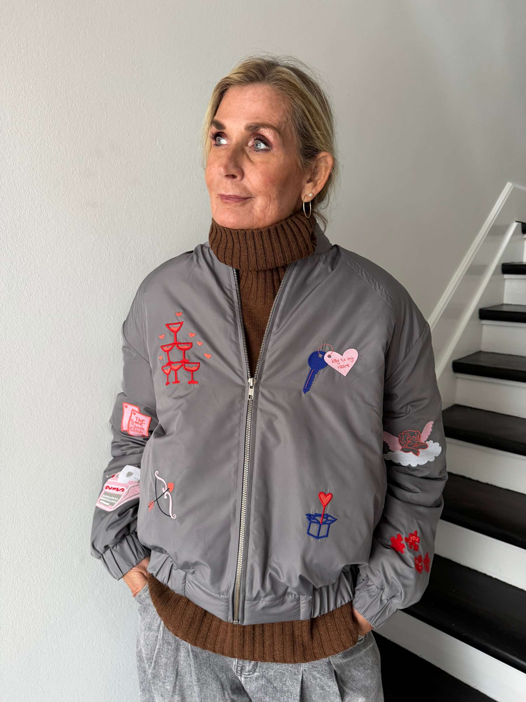 Mi Amore Bomberjacka - Grå