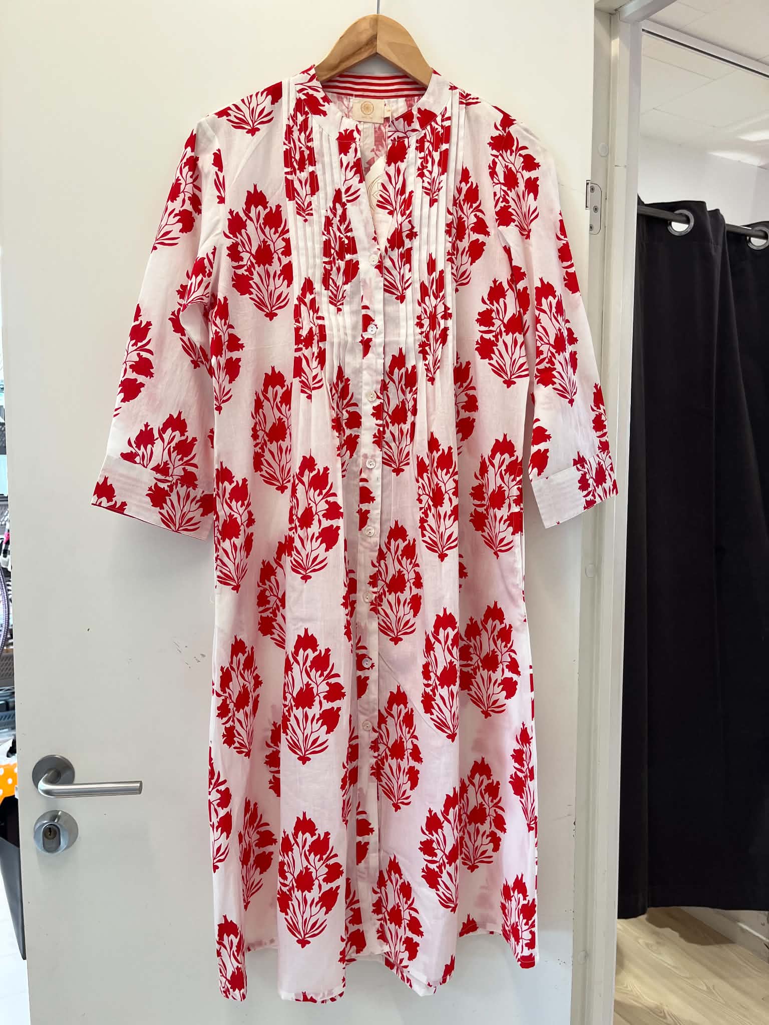 Torino Dress - Red and White