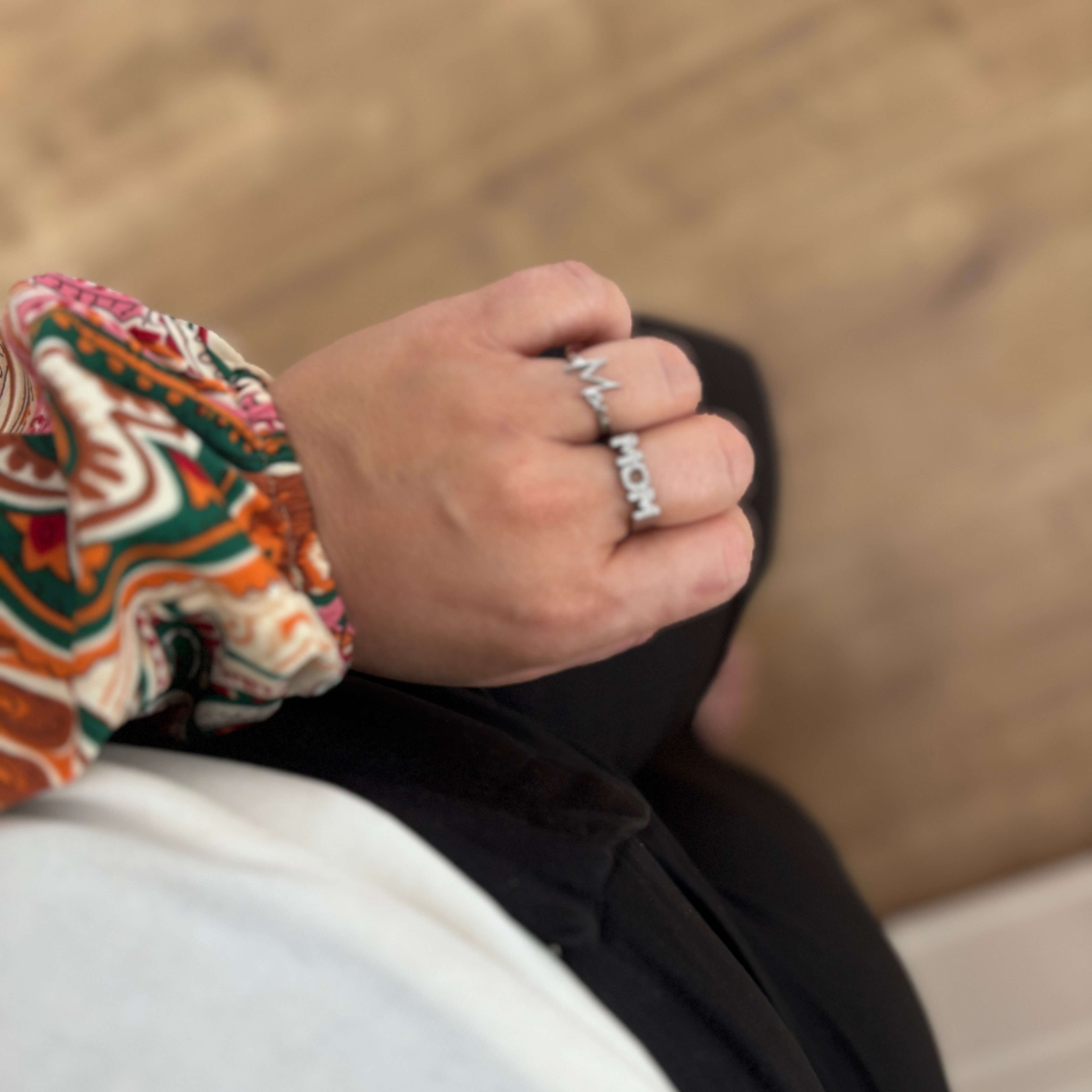 MOM Shine Ring - Silver