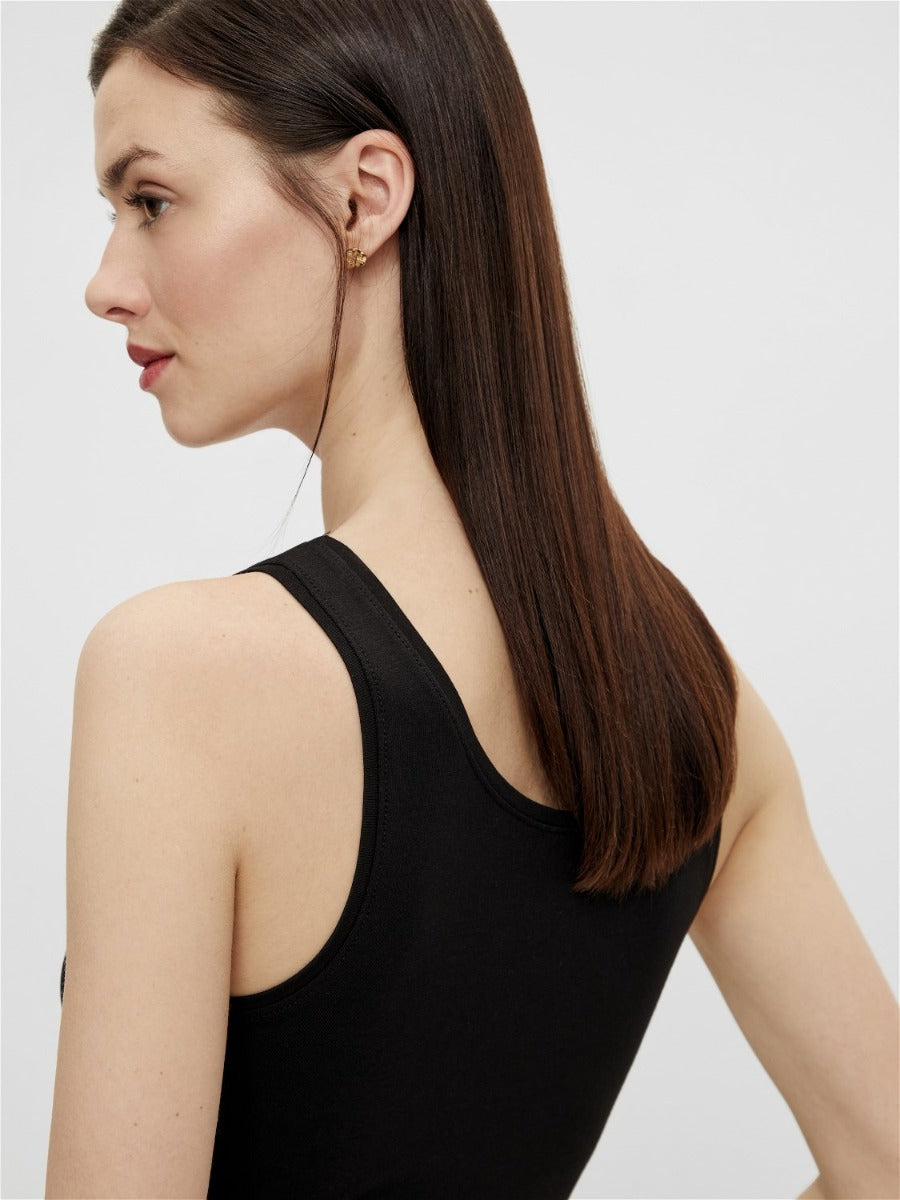 Pieces Sirene linne - Svart