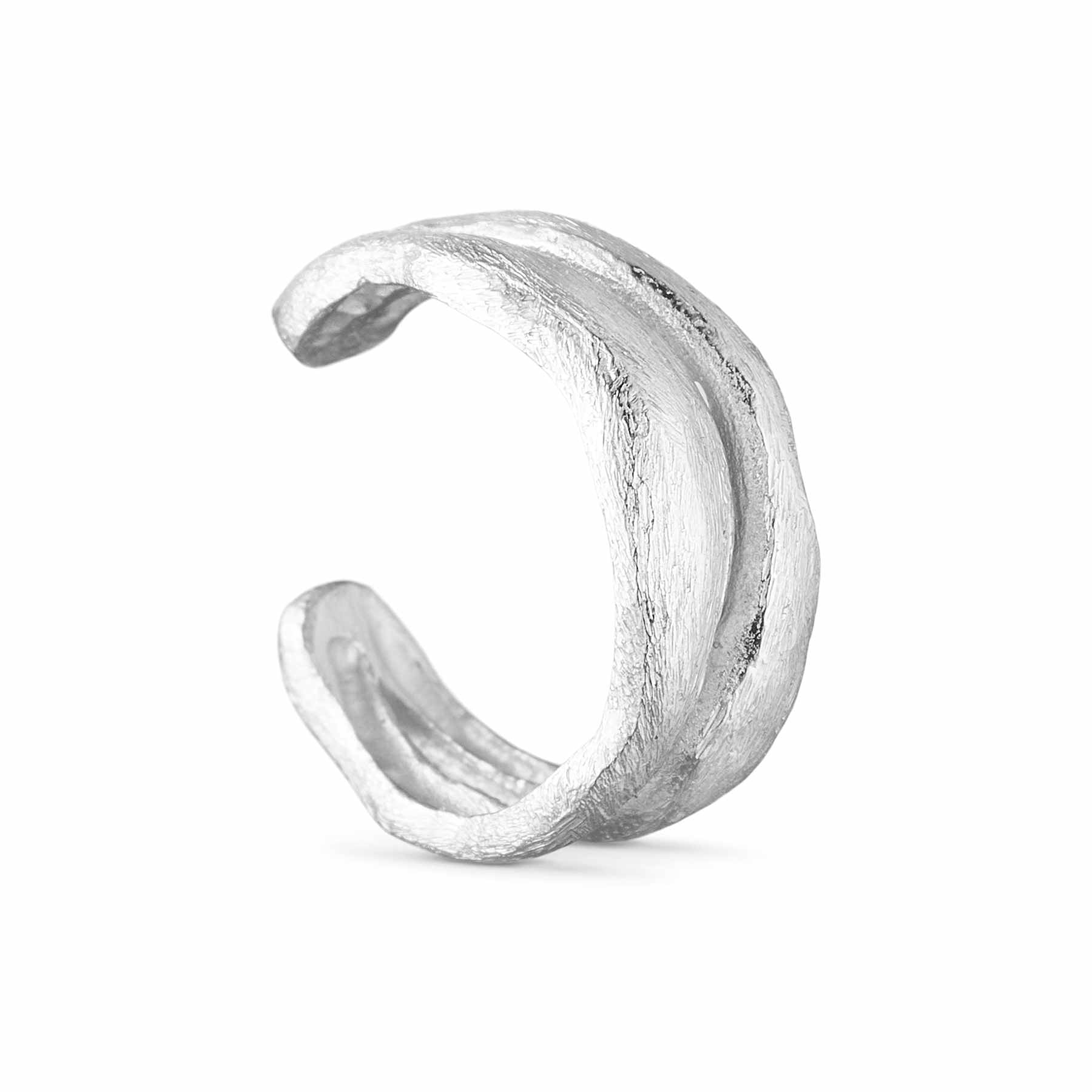 Borstad Ear Cuff - Silver